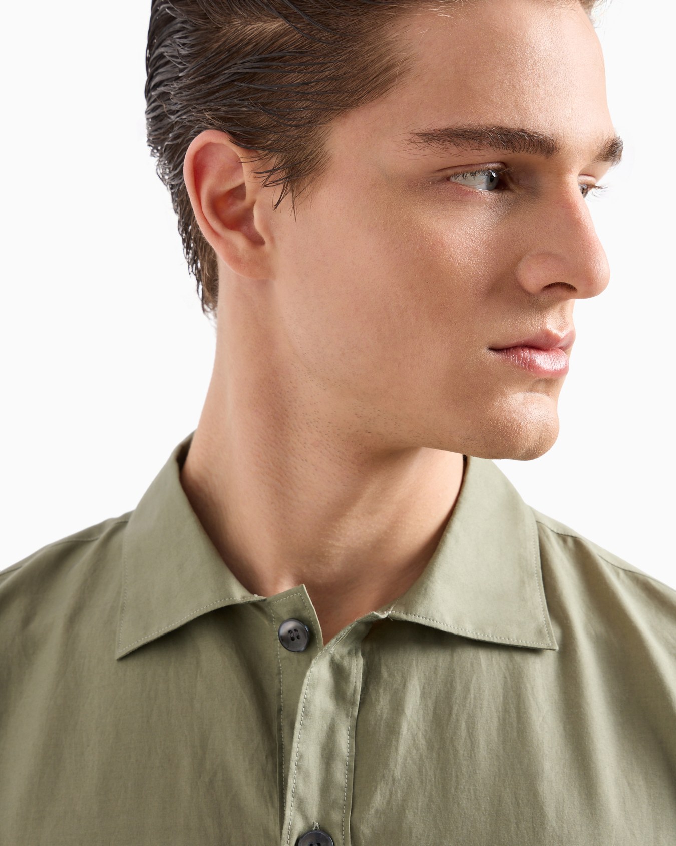 ASV cotton and silk polo shirt Slide 4