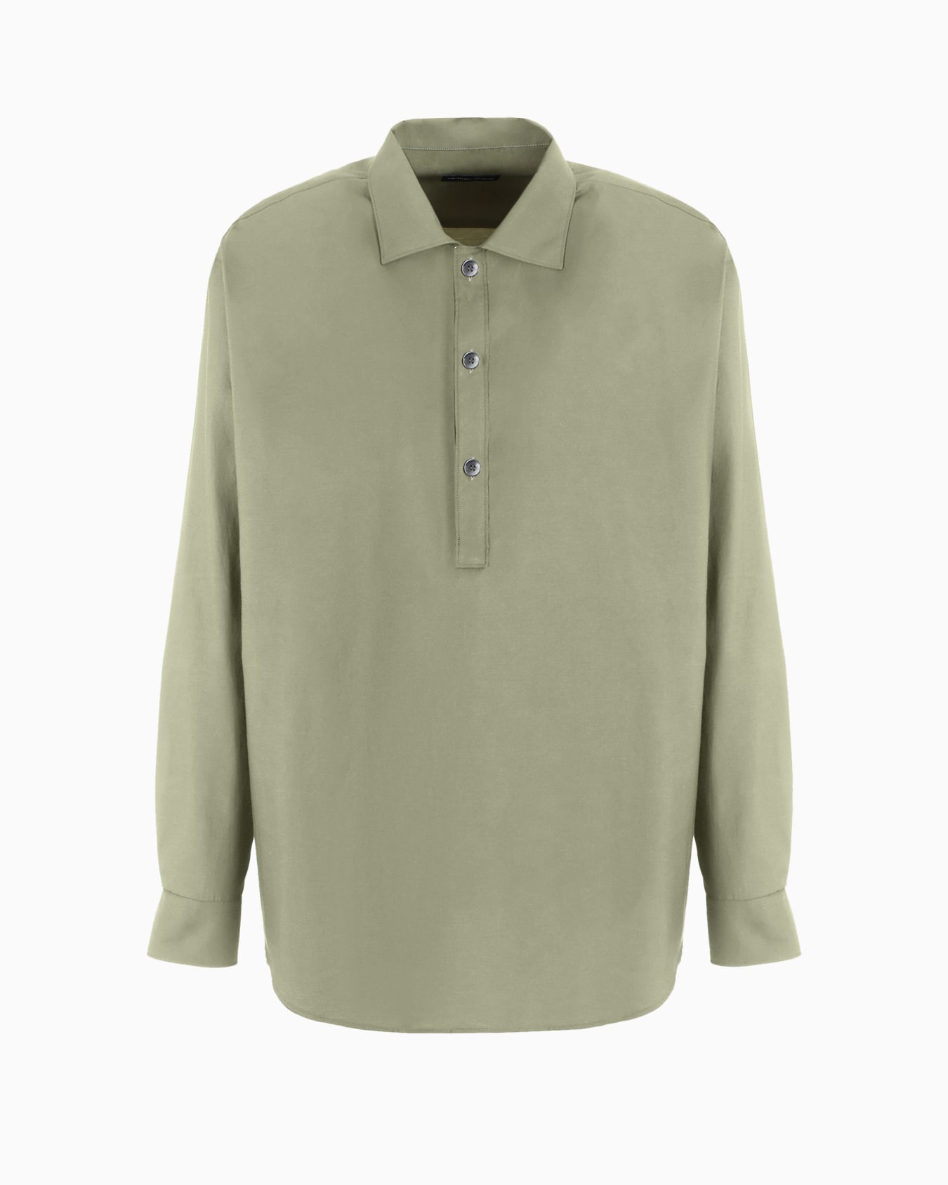 ASV cotton and silk polo shirt Slide 0