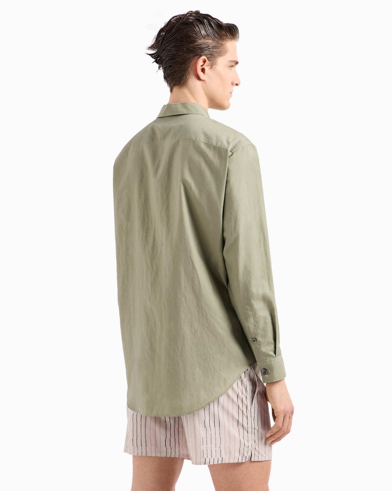 ASV cotton and silk polo shirt Slide 2