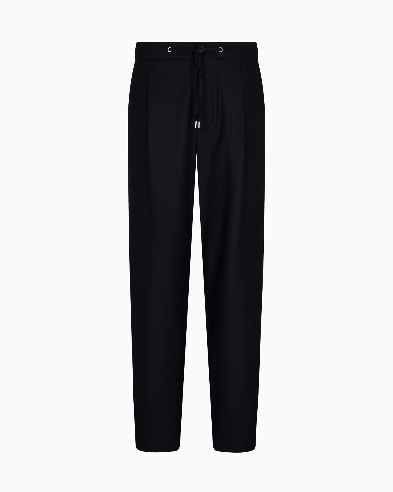 Pantalones con una pinza en paño de cachemir Diapositiva 0