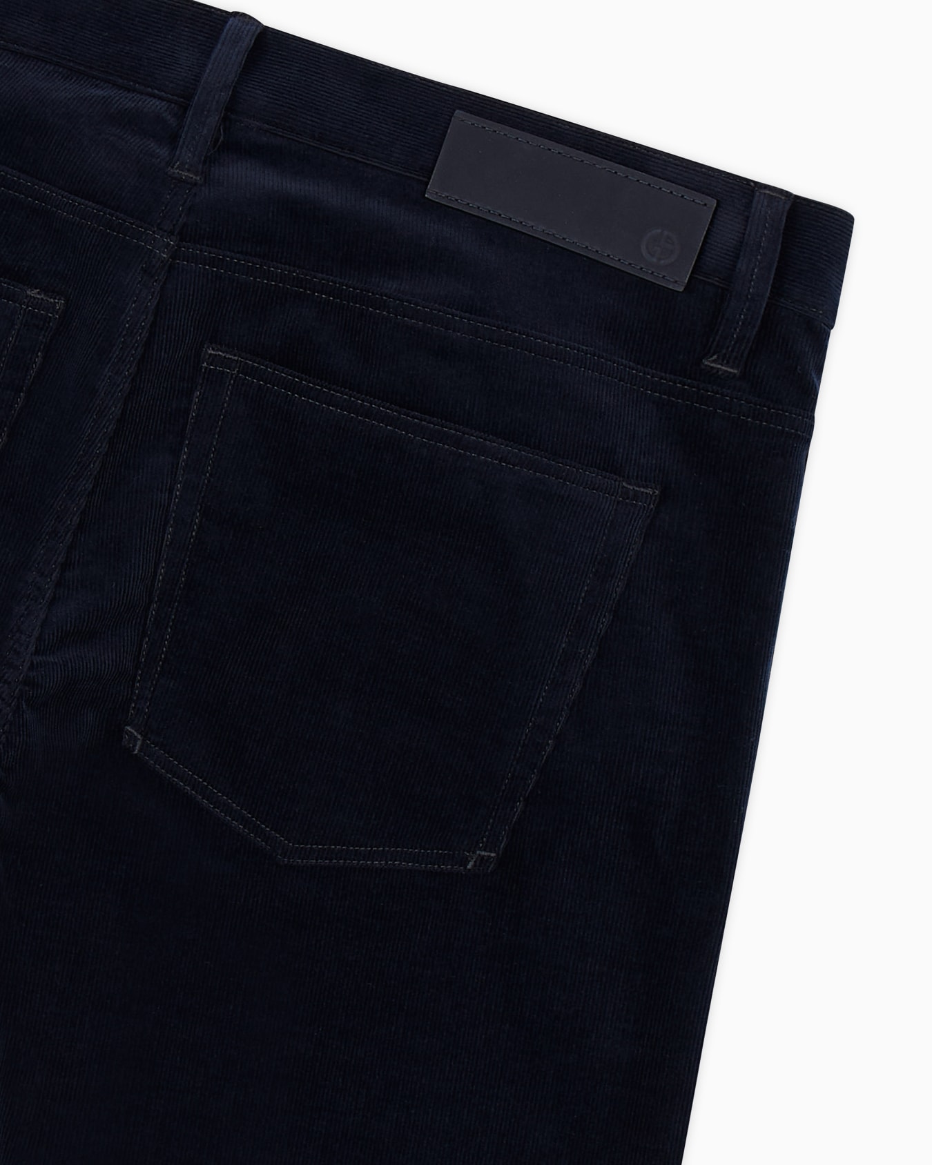 Pantalon 5 poches coupe classique en coton et cachemire Diapositive 5