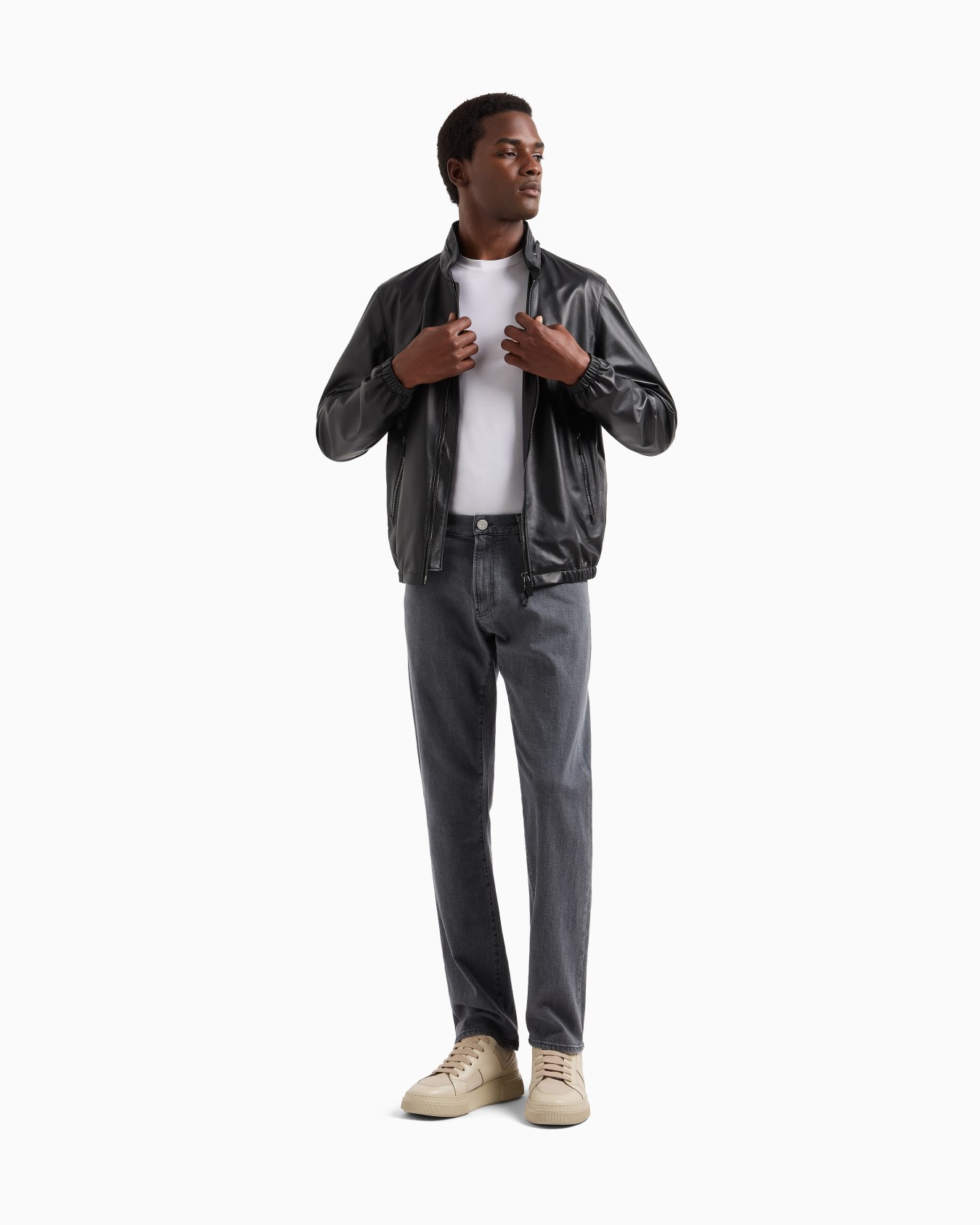Five-Pocket-Hose in Regular Fit aus elastischem Baumwolldenim Folie 1