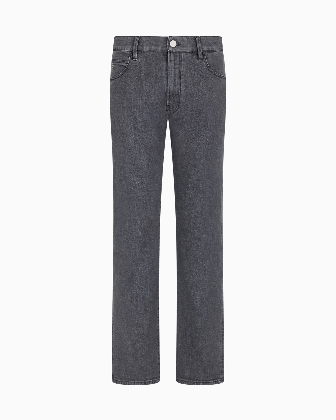 Five-Pocket-Hose in Regular Fit aus elastischem Baumwolldenim Folie 0