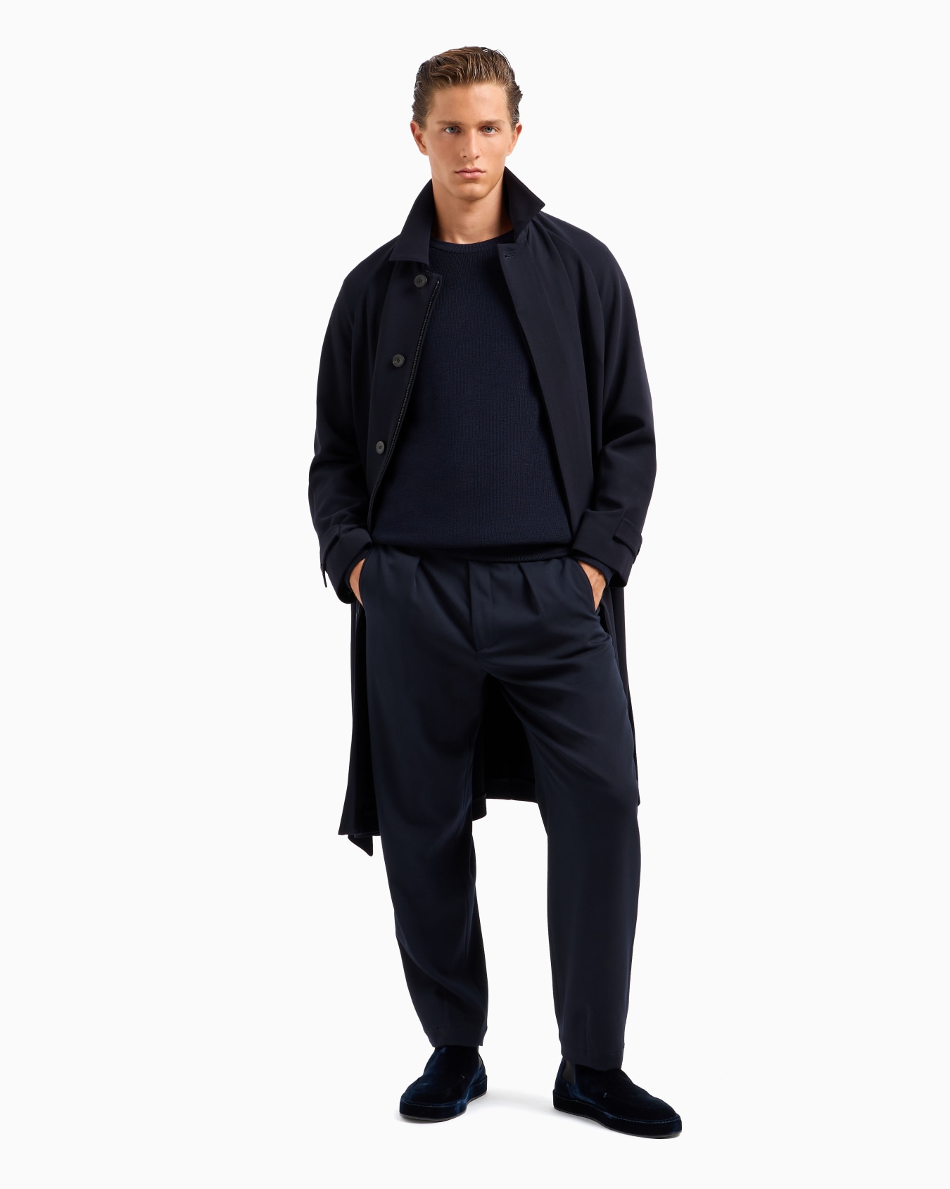 Pull ras-du-cou en laine vierge Diapositive 3