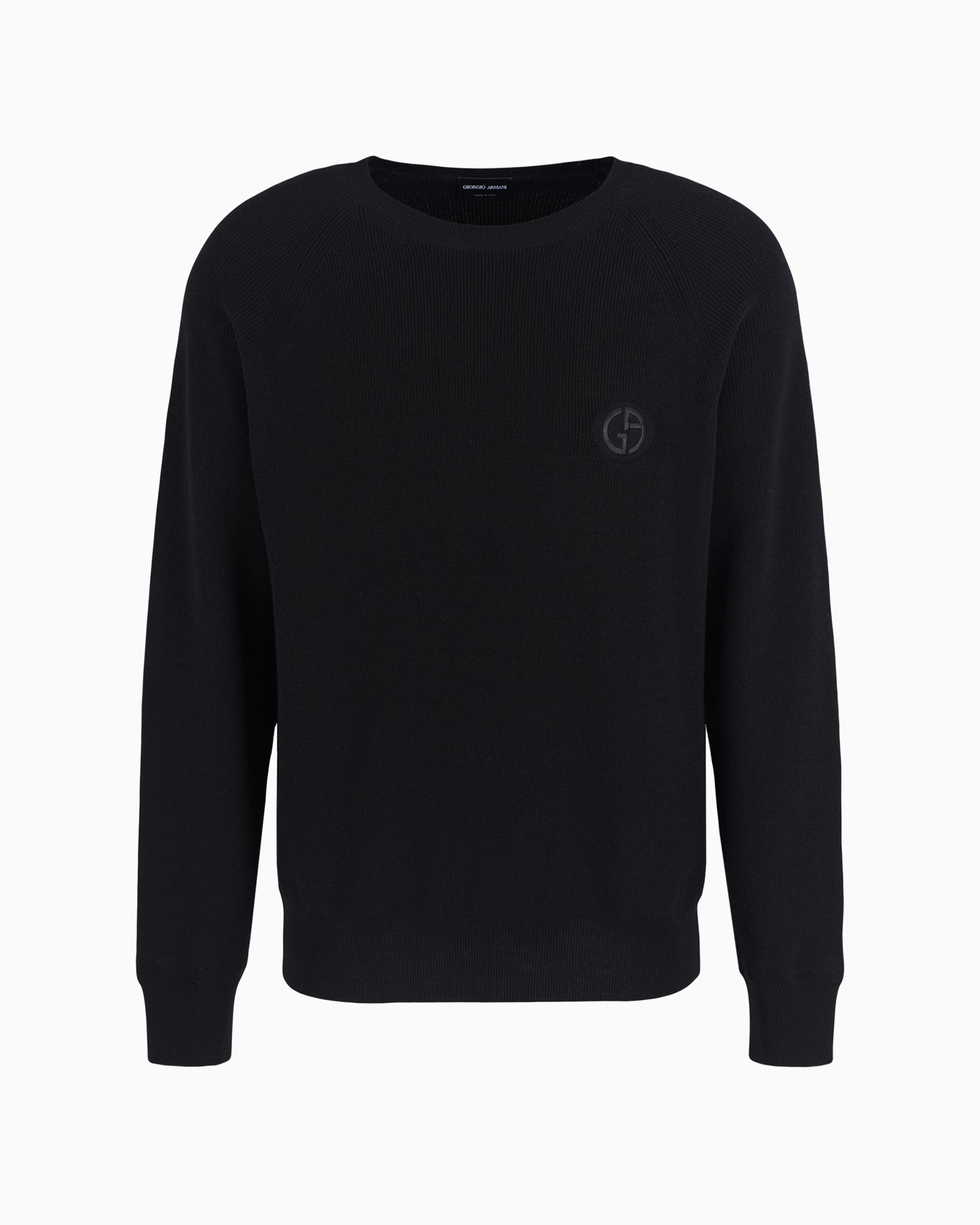 Pullover mit Rundhalsausschnitt aus Schurwolle Folie 0