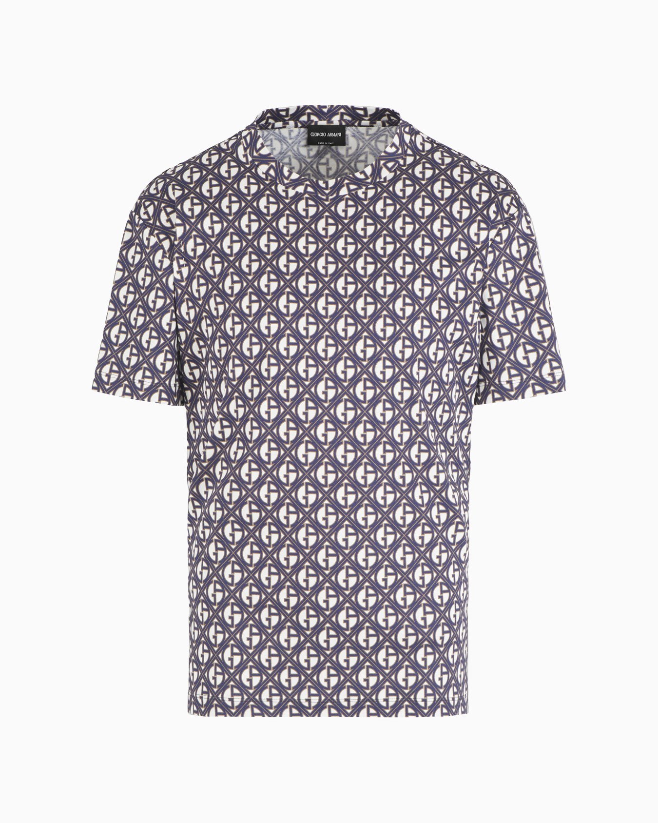 Camisa de lana virgen, viscosa y seda de la colección Denim Diapositiva 0