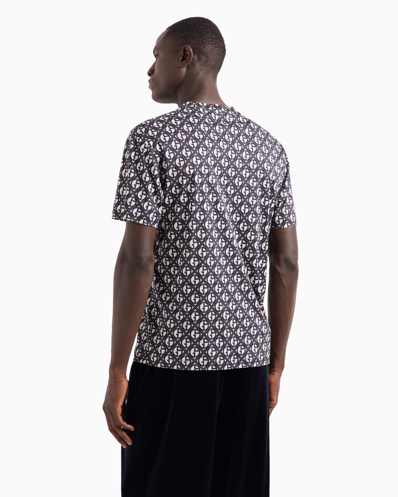 Camisa de lana virgen, viscosa y seda de la colección Denim Diapositiva 2
