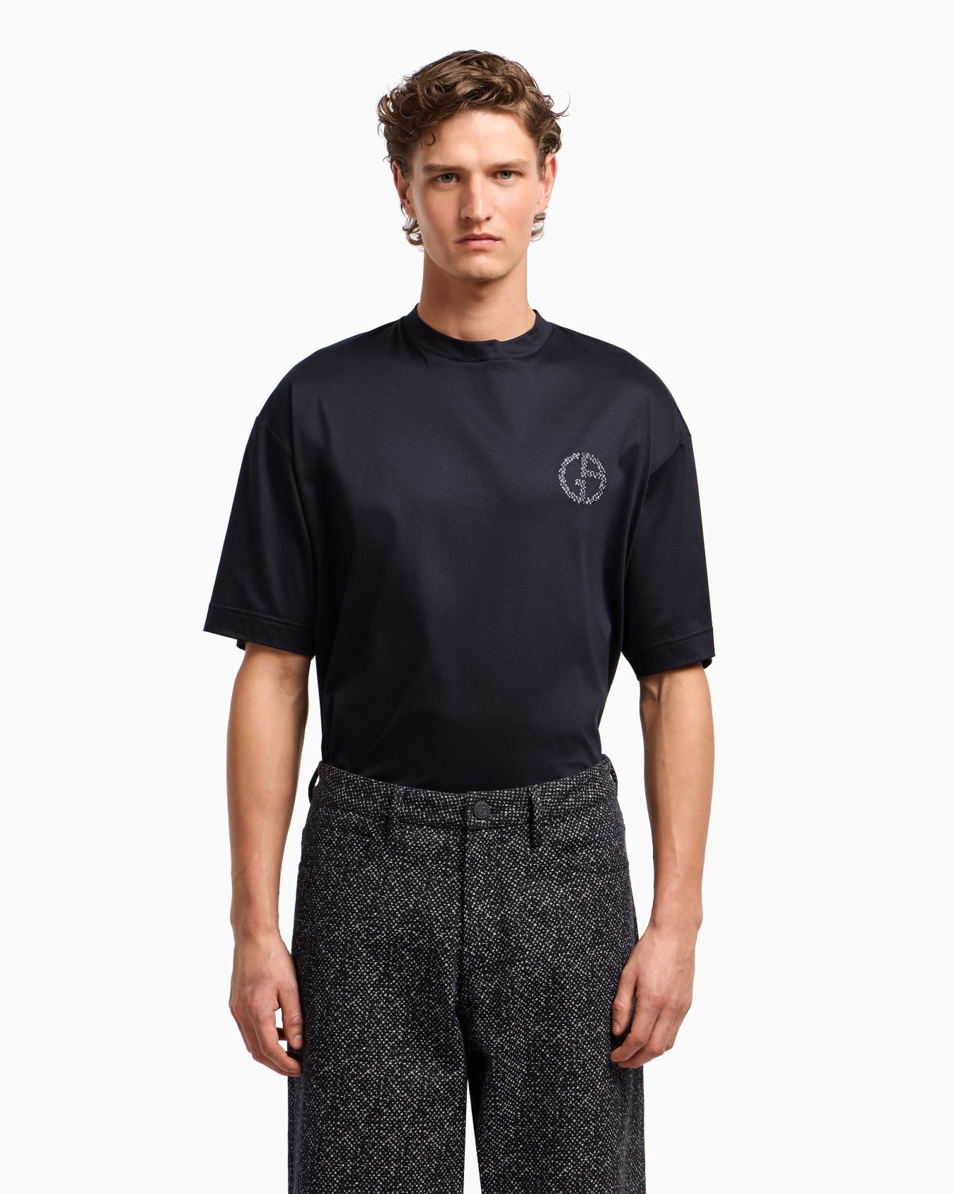 T-shirt en coton interlock Denim Collection Diapositive 4