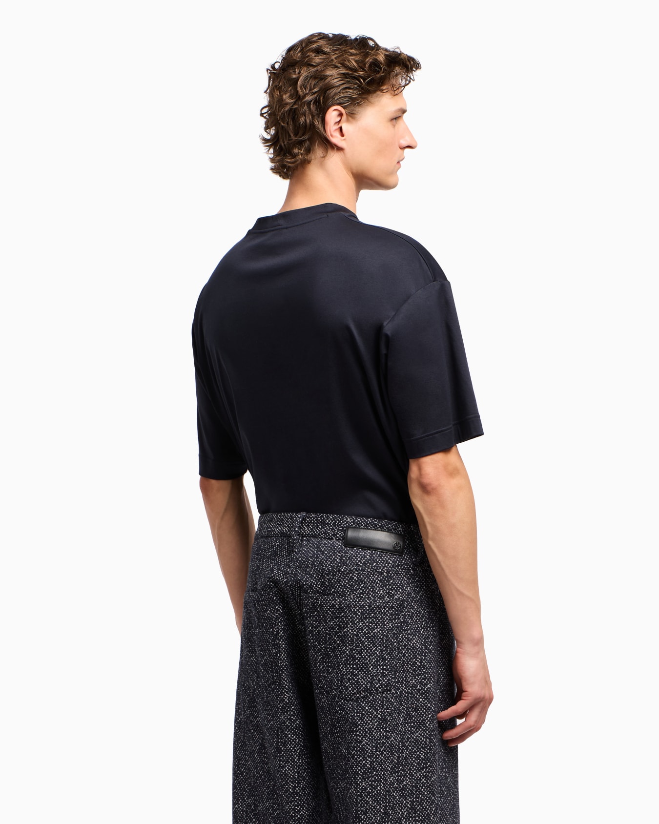 T-shirt en coton interlock Denim Collection Diapositive 3