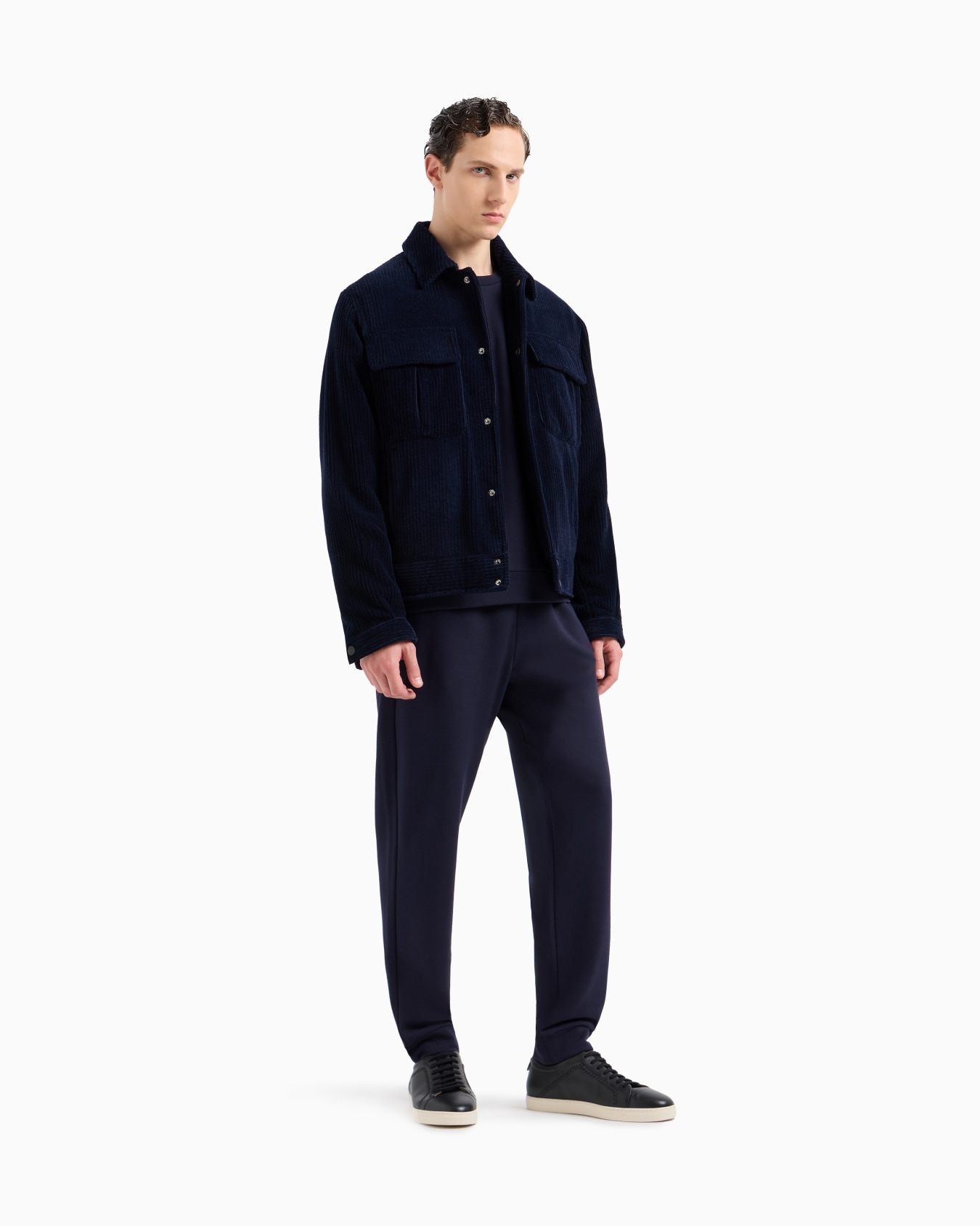 Pantalon de jogging en coton et cachemire Diapositive 2