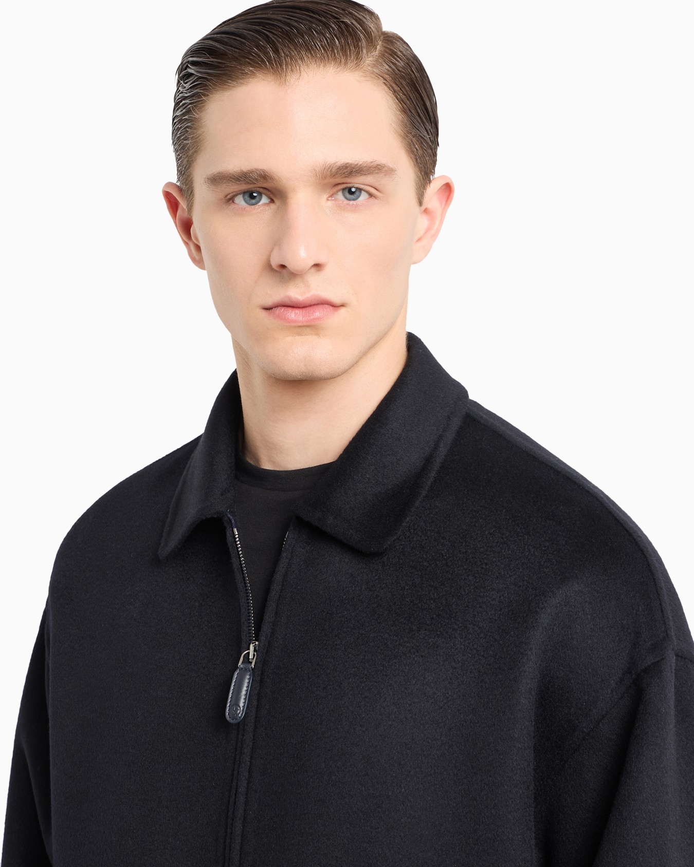 Blouson en tissu de cachemire double Diapositive 4