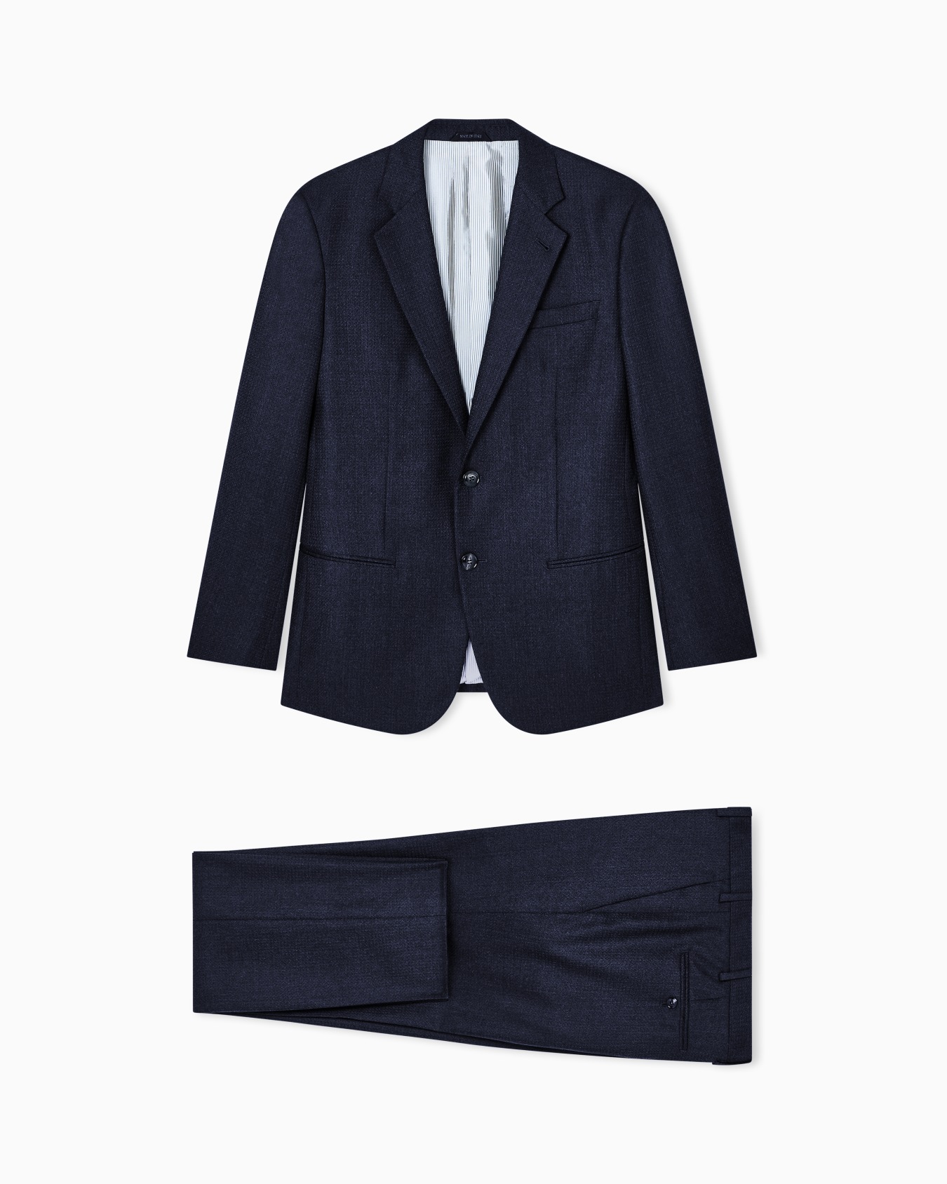 Manhattan Line single-breasted suit in houndstooth wool and cashmere Slide 0
