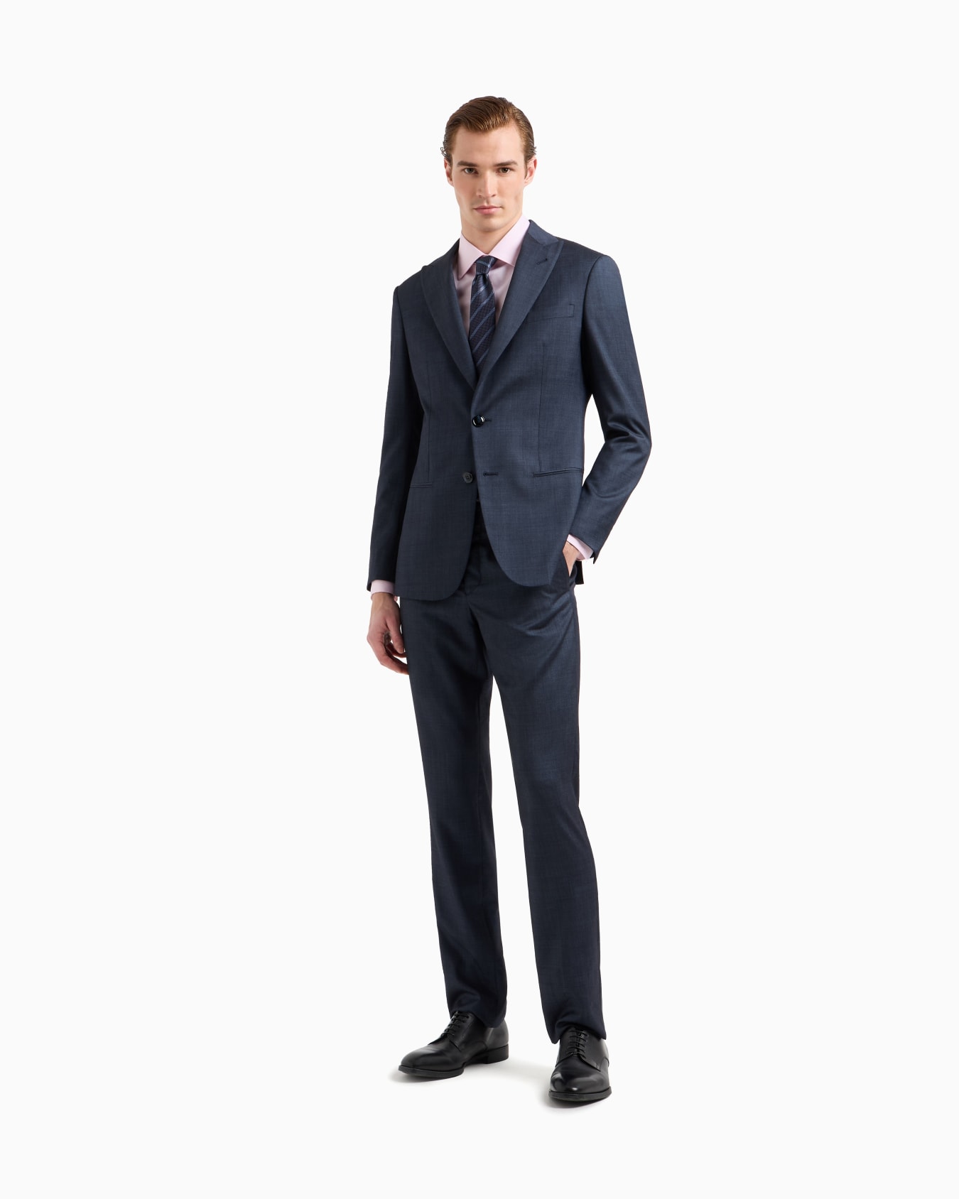 Regular-fit shirt in cotton twill Slide 1