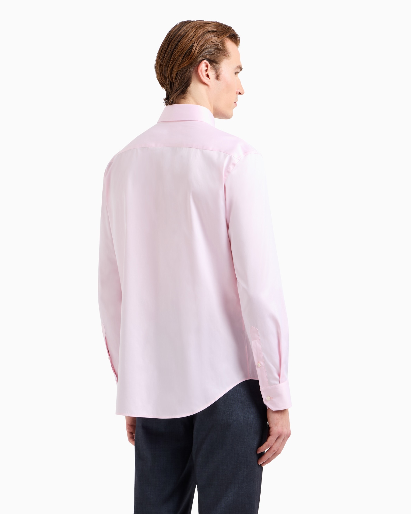 Regular-fit shirt in cotton twill Slide 2