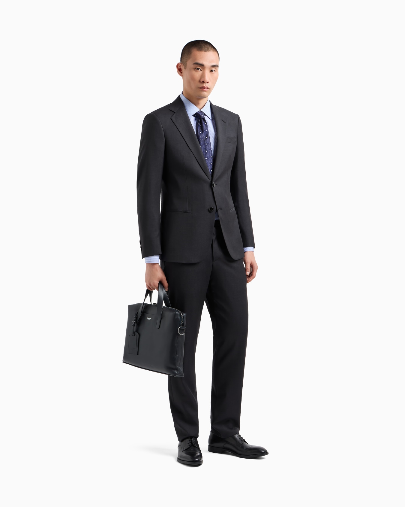 Hemd in Regular Fit aus Luxury-Baumwolle mit Streifen Folie 1
