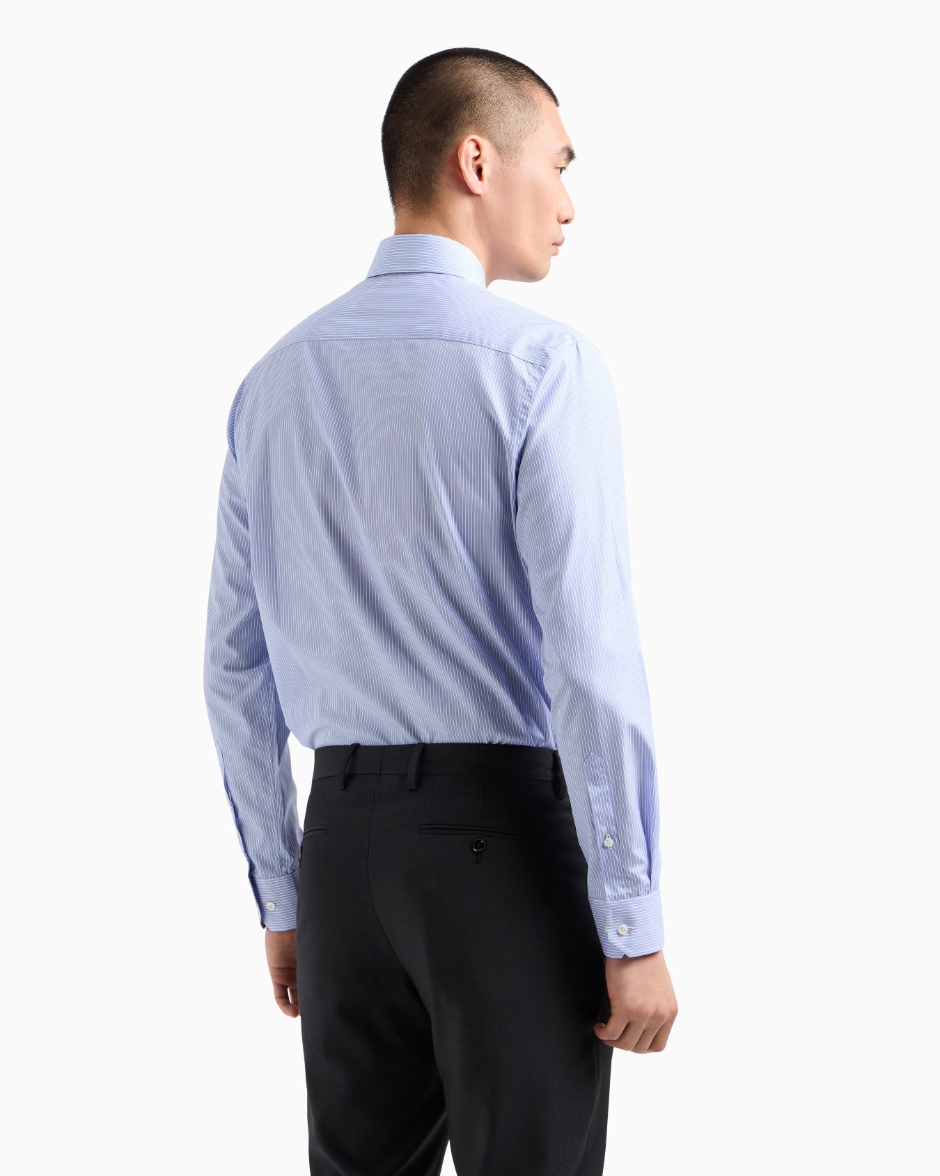 Hemd in Regular Fit aus Luxury-Baumwolle mit Streifen Folie 2