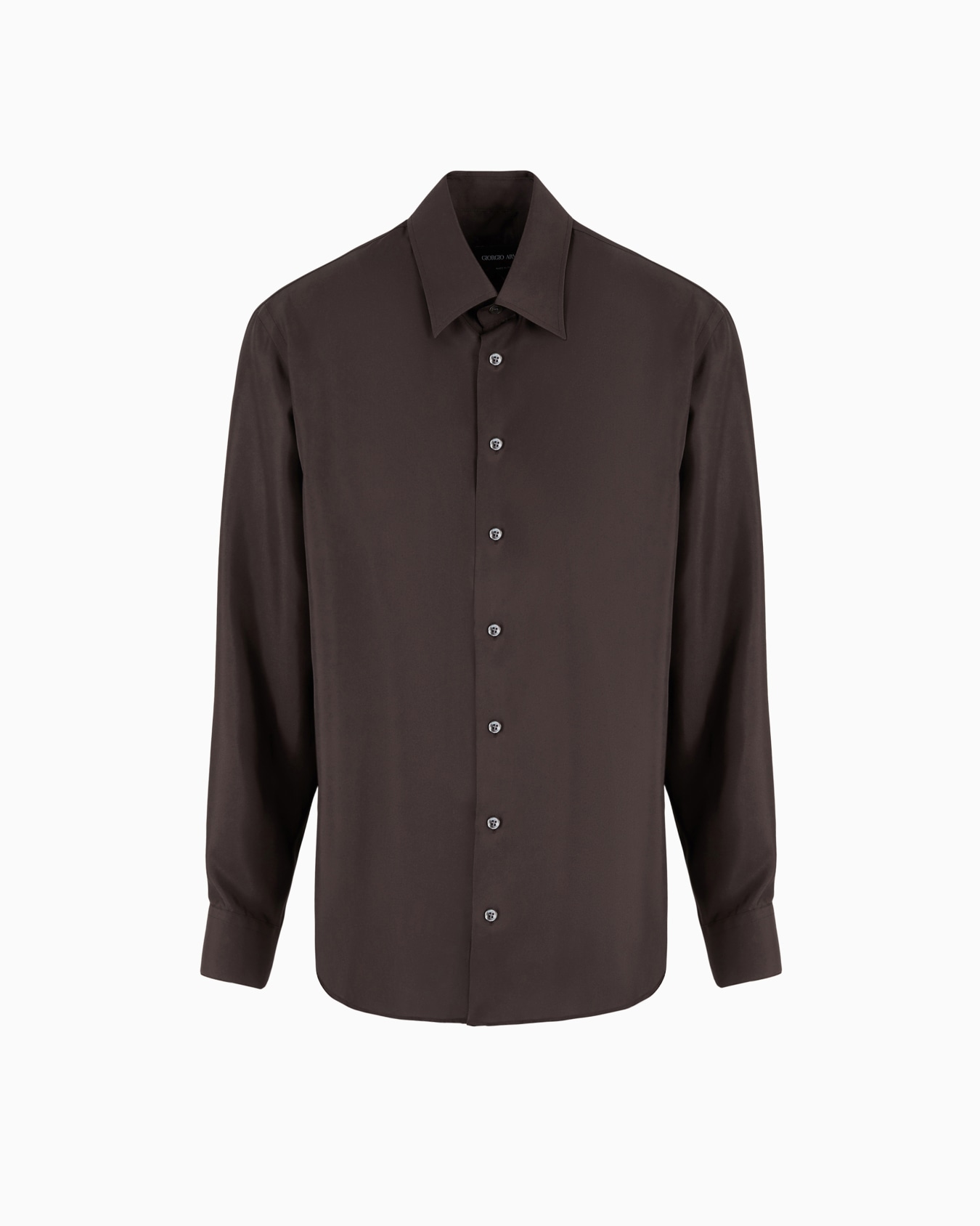 Giorgio's Camicia  regular fit in twill di seta Slide 0