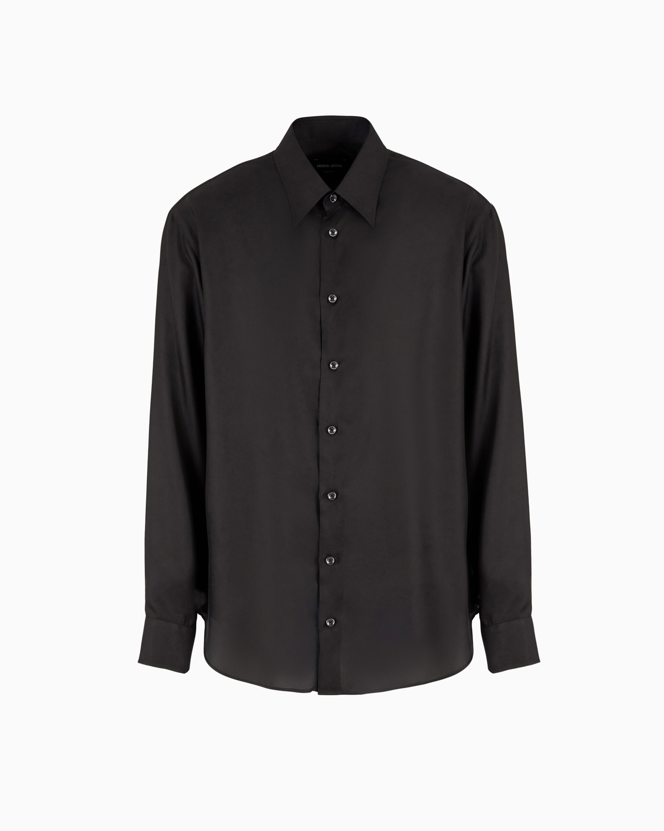 Giorgio's Camicia  regular fit in twill di seta Slide 0