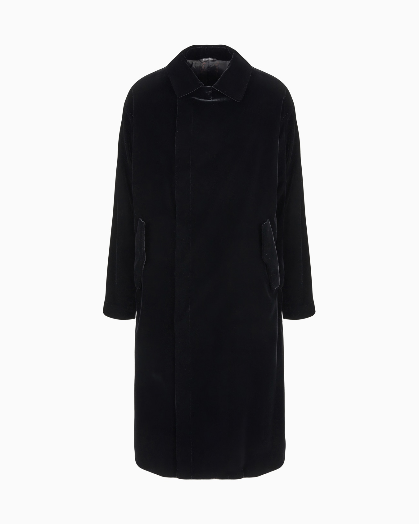 Manteau long en velours Giorgio's Diapositive 0