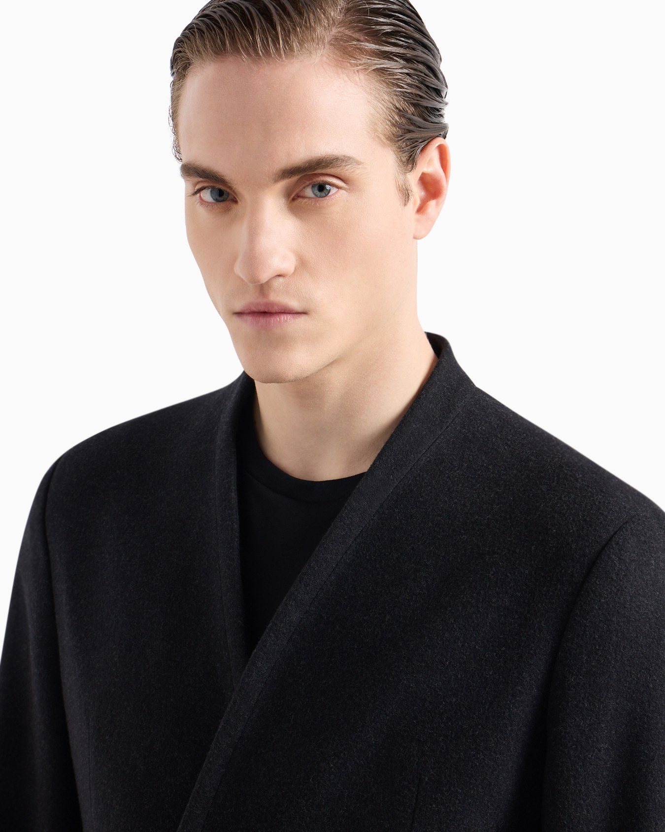 Upton line single-breasted jacket in virgin wool Slide 4