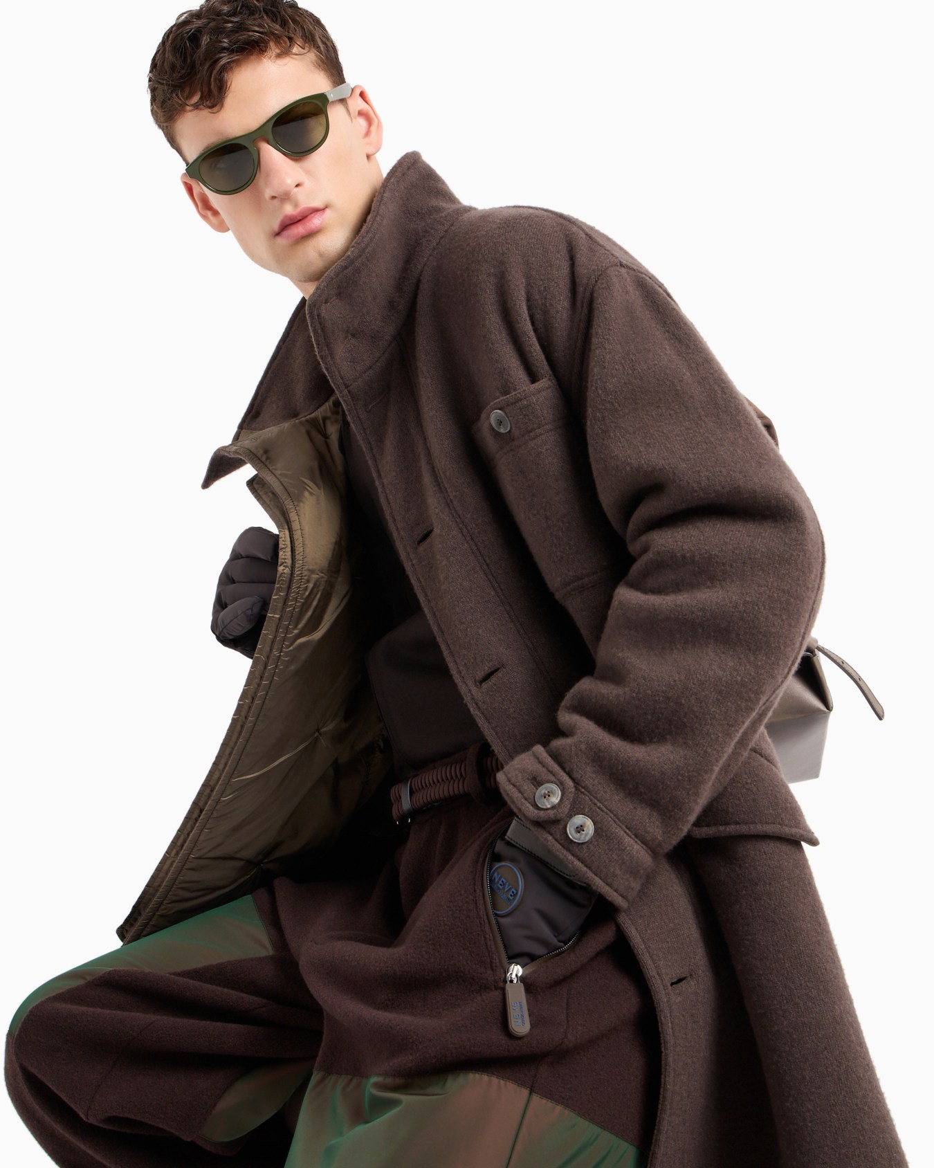 Kaschmir-Hemdjacke mit Reißverschluss Folie 5