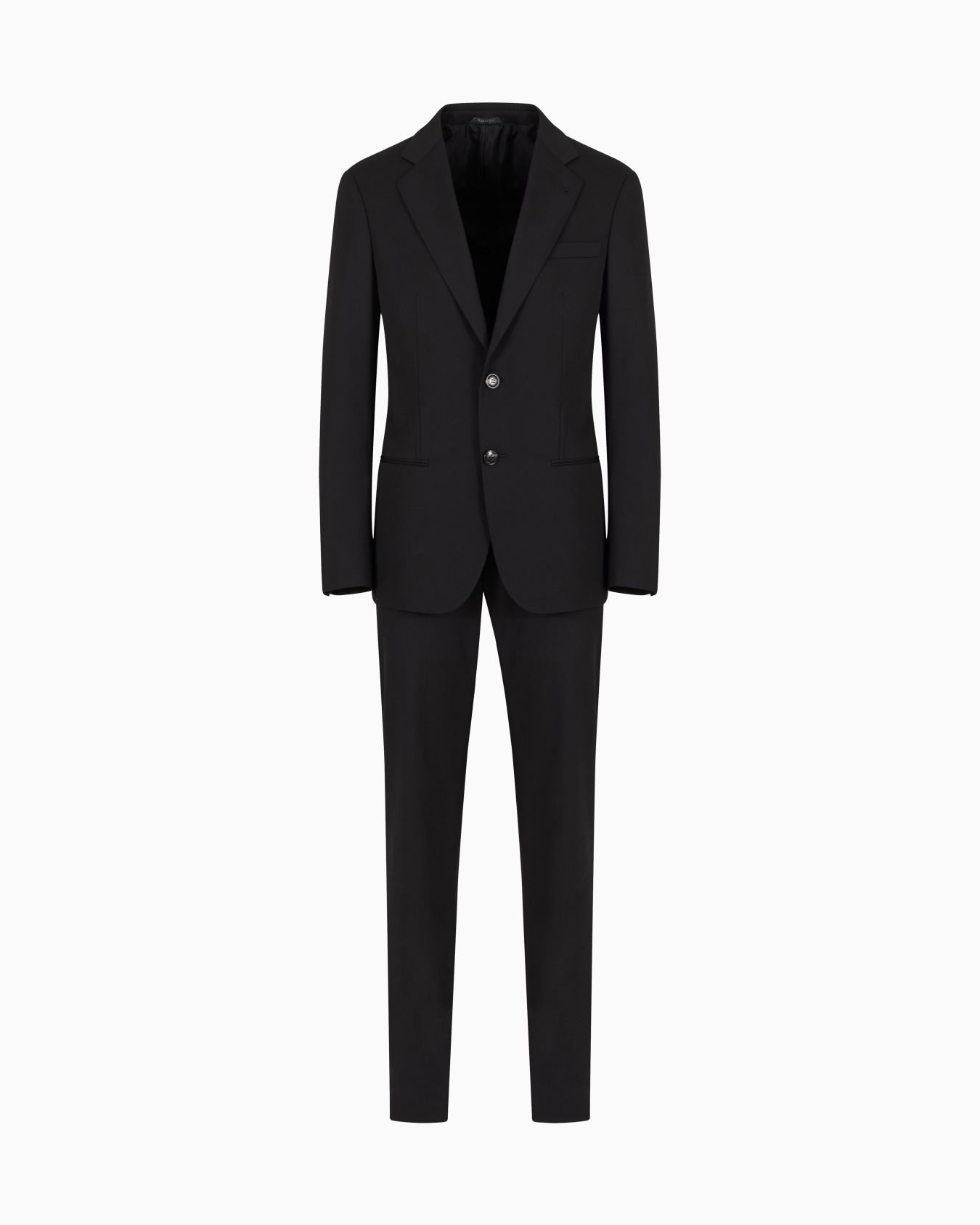 Costume à simple boutonnage gamme Soho en sergé de laine Diapositive 0