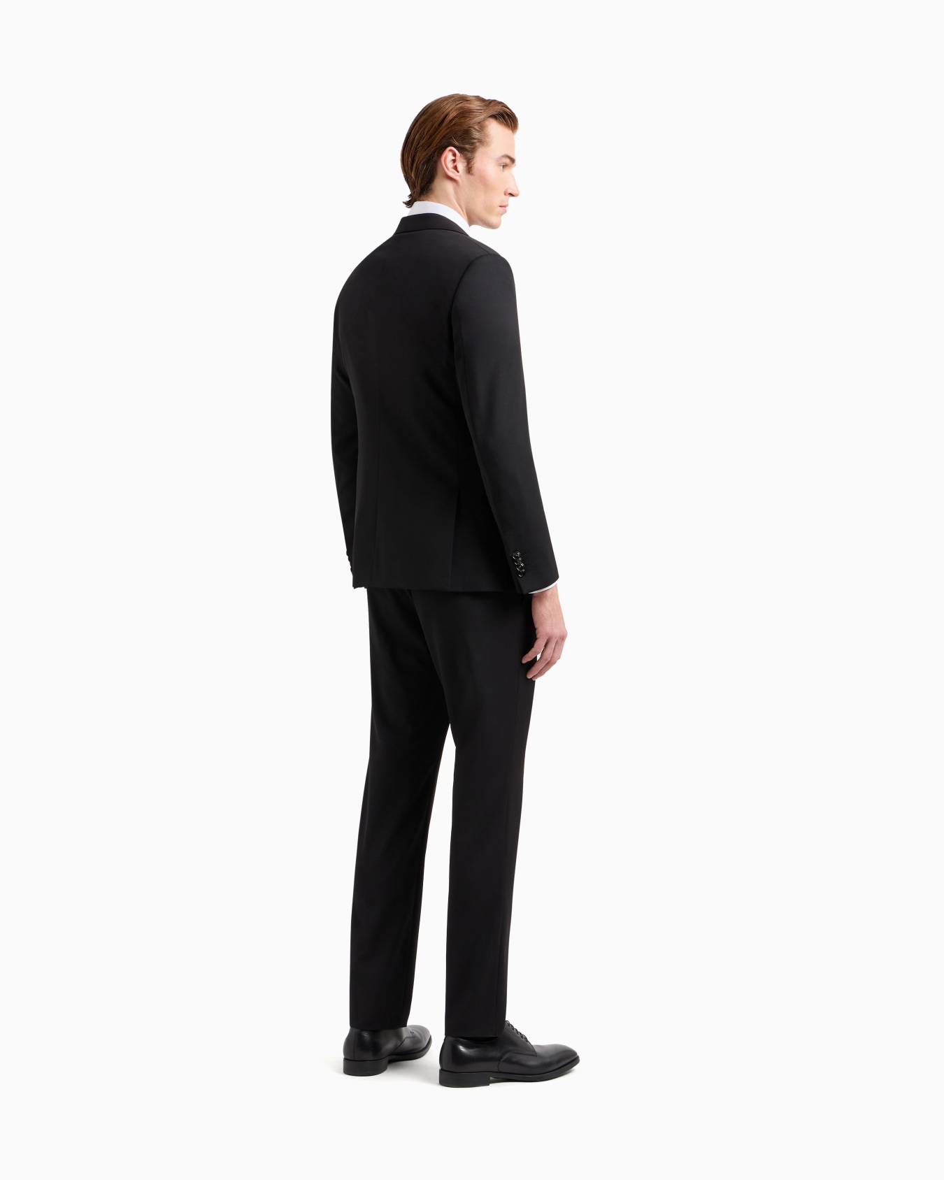 Costume à simple boutonnage gamme Soho en sergé de laine Diapositive 2