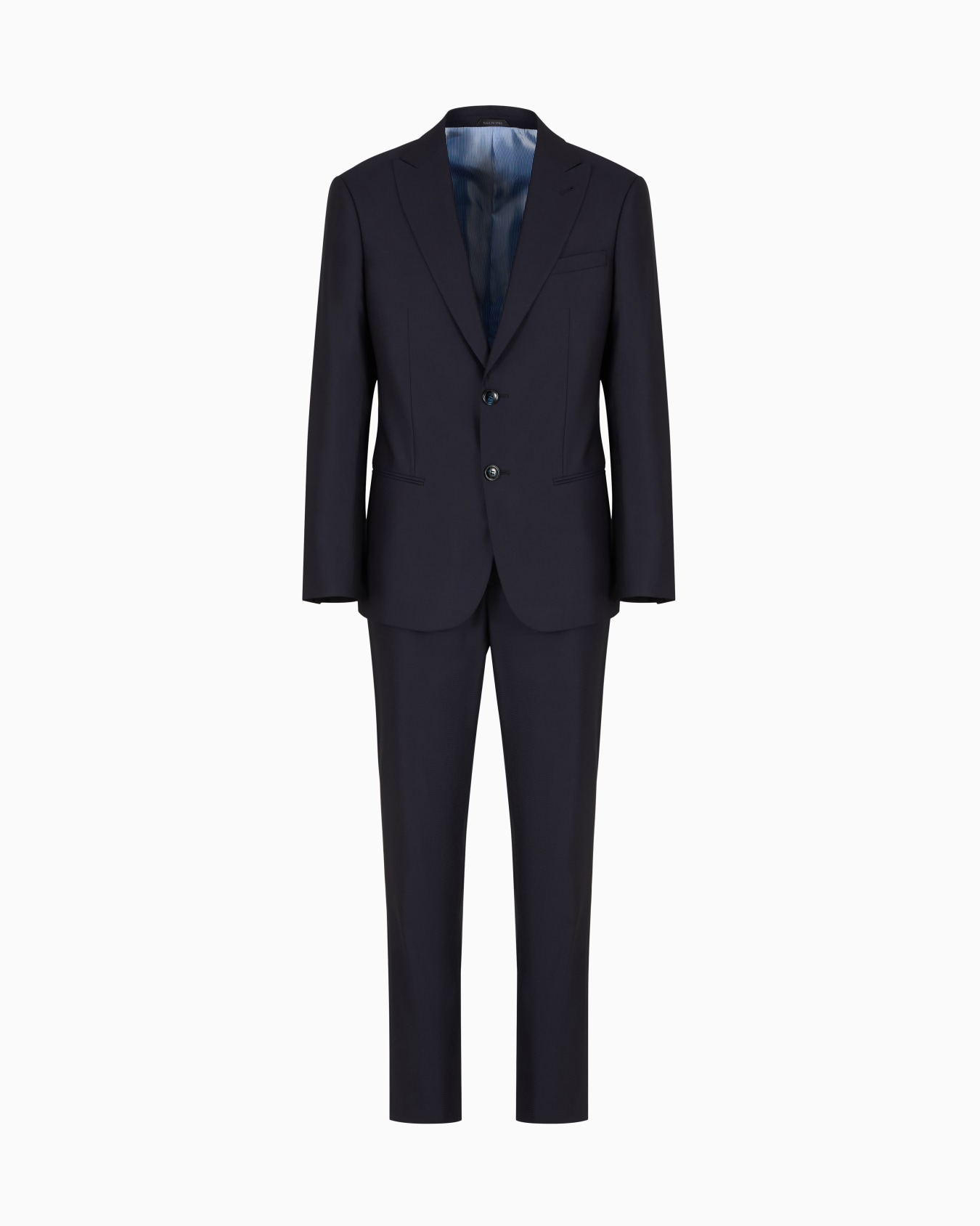 Soho Line single-breasted suit in micro-gingham wool Slide 0