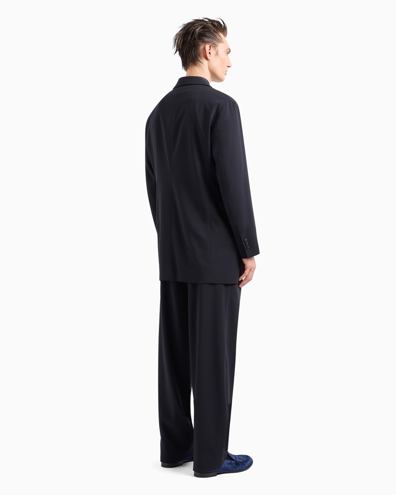 Heritage Line single-breasted pure wool crêpe suit Slide 3