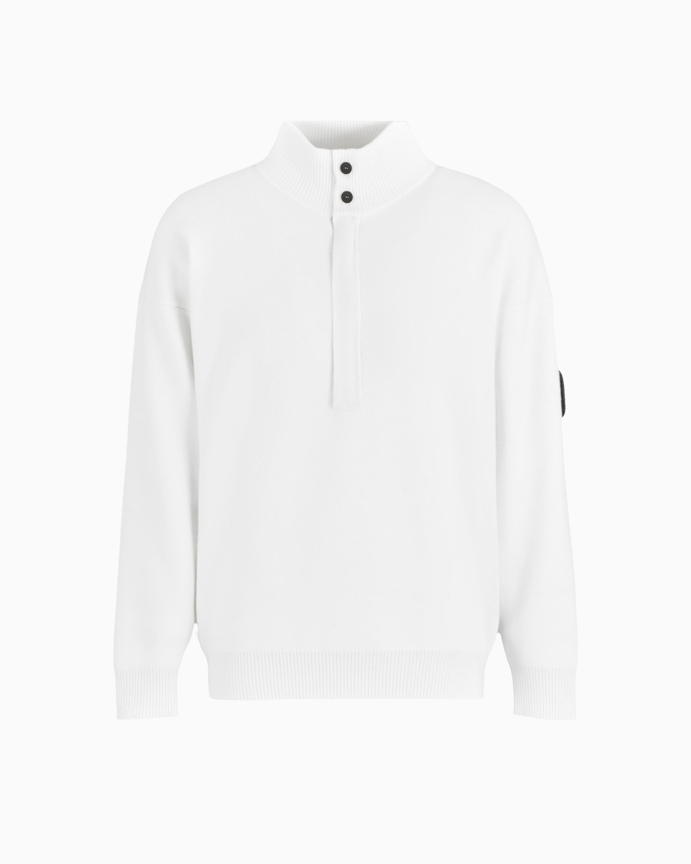 Pullover mit Stehkragen aus Kaschmir von Giorgio Armani Neve Folie 0