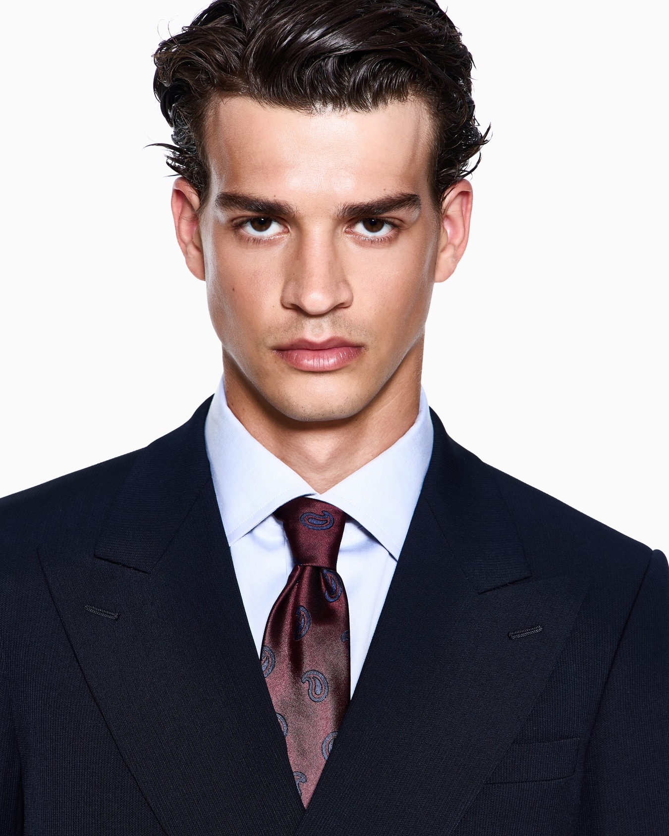 Corbata de tejido jacquard de seda Diapositiva 2