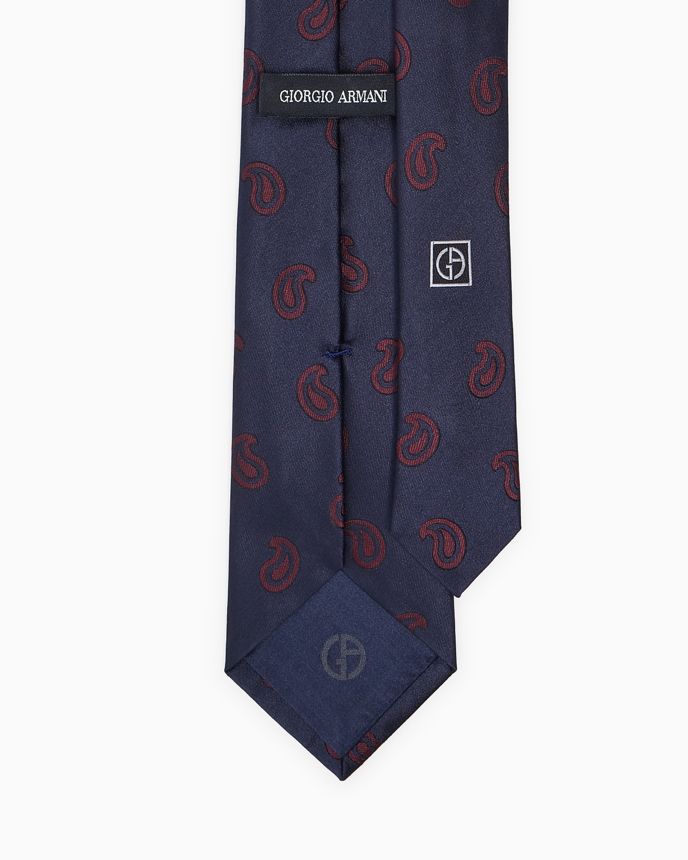 Corbata de tejido jacquard de seda Diapositiva 1