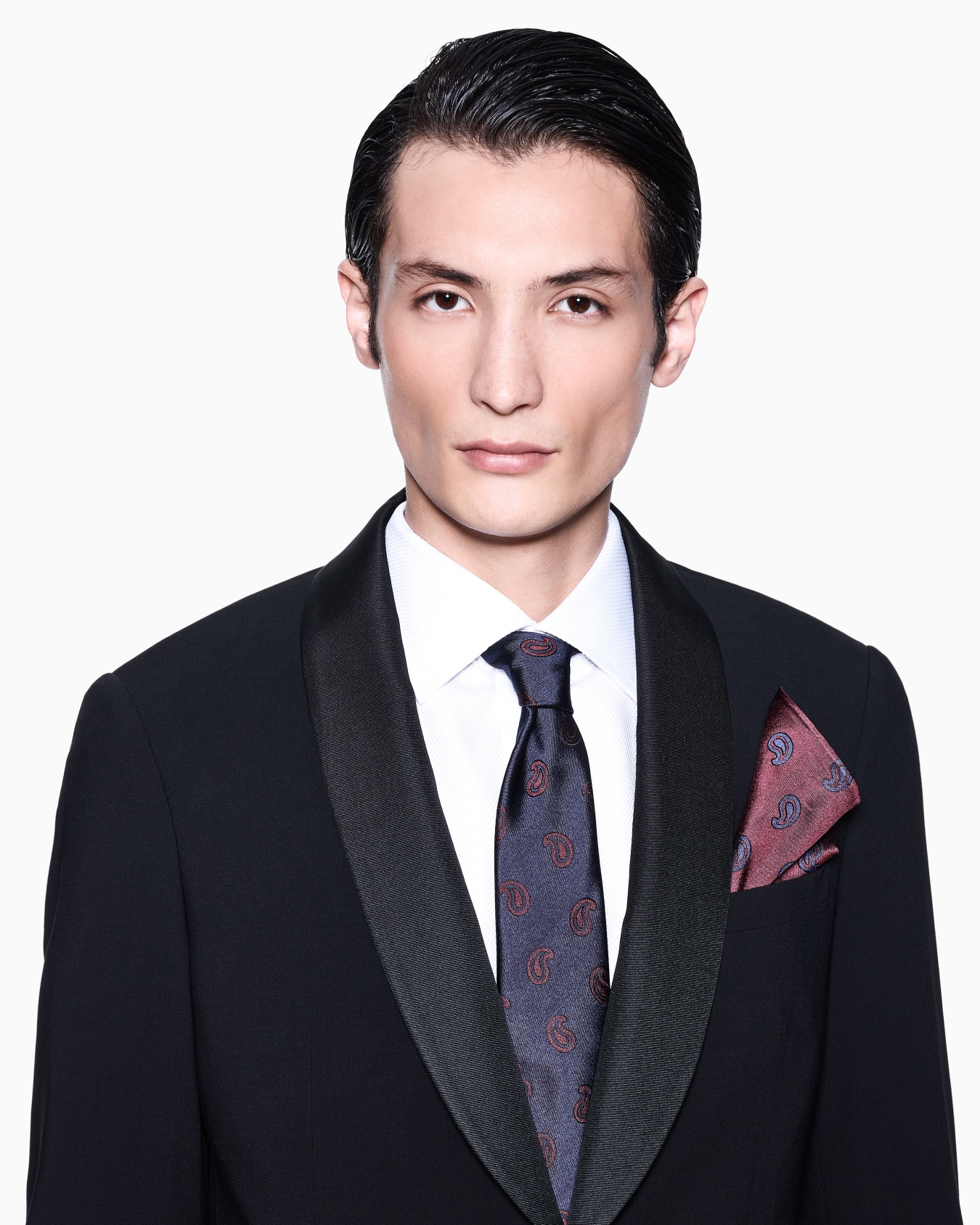 Corbata de tejido jacquard de seda Diapositiva 2