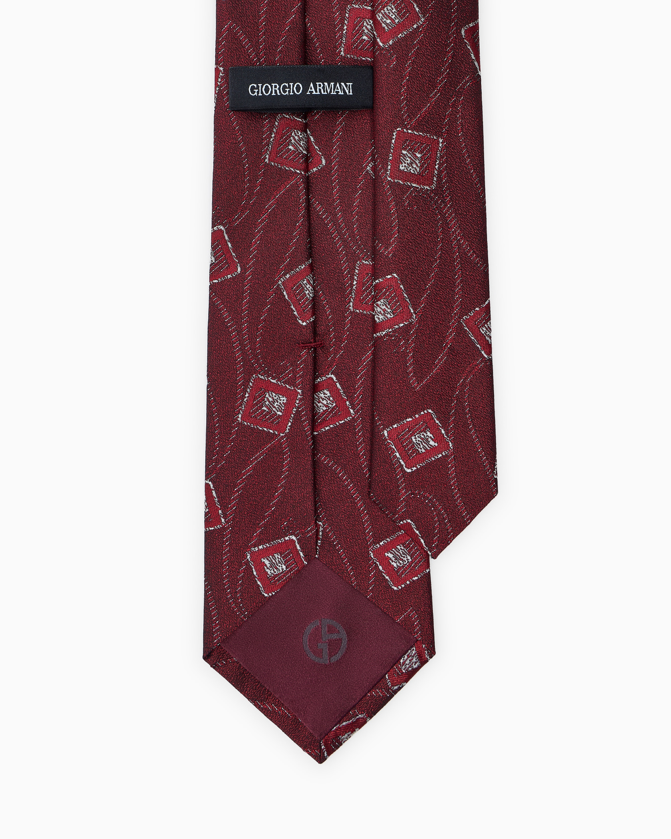 Jacquard silk tie  Slide 1