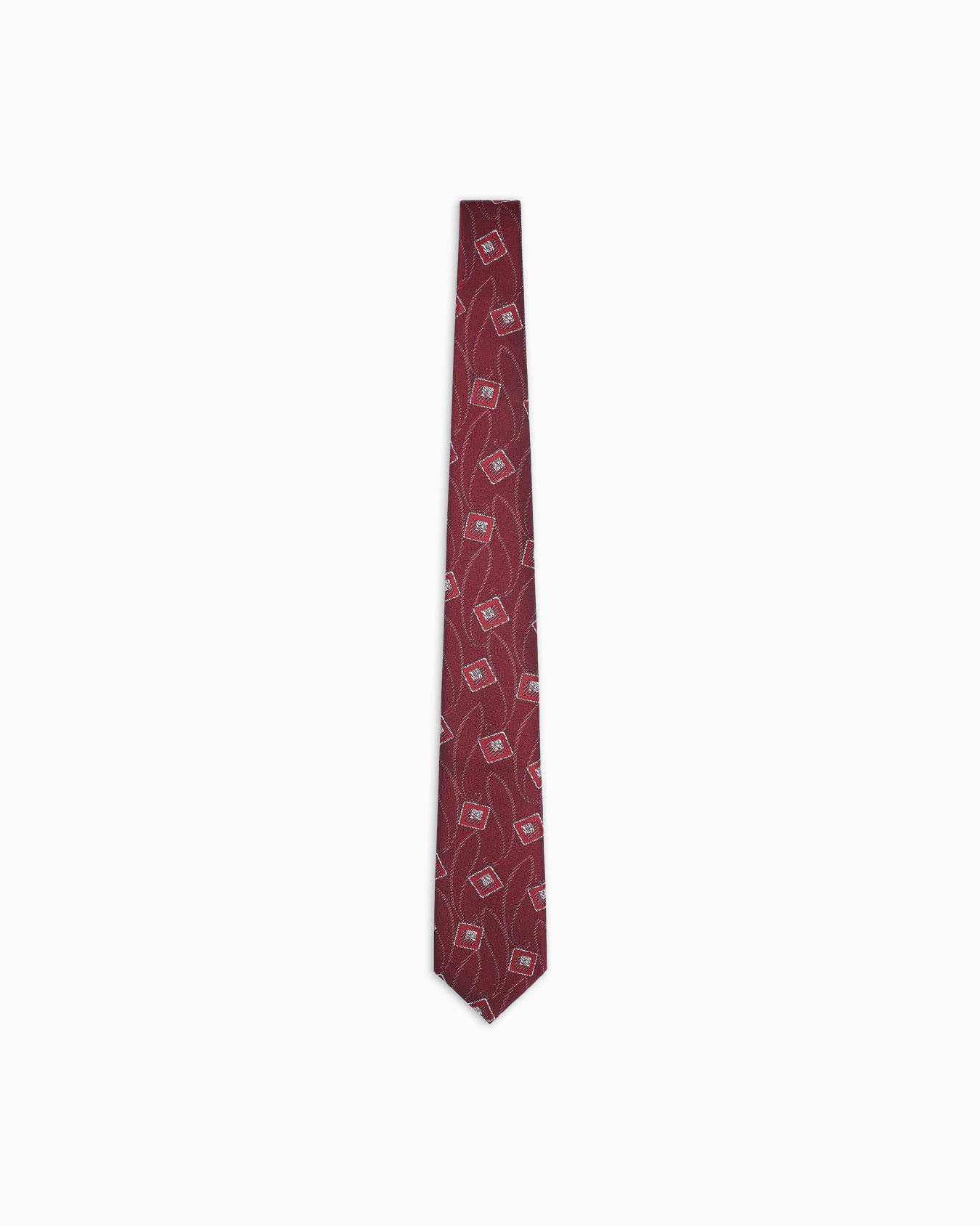 Jacquard silk tie  Slide 0