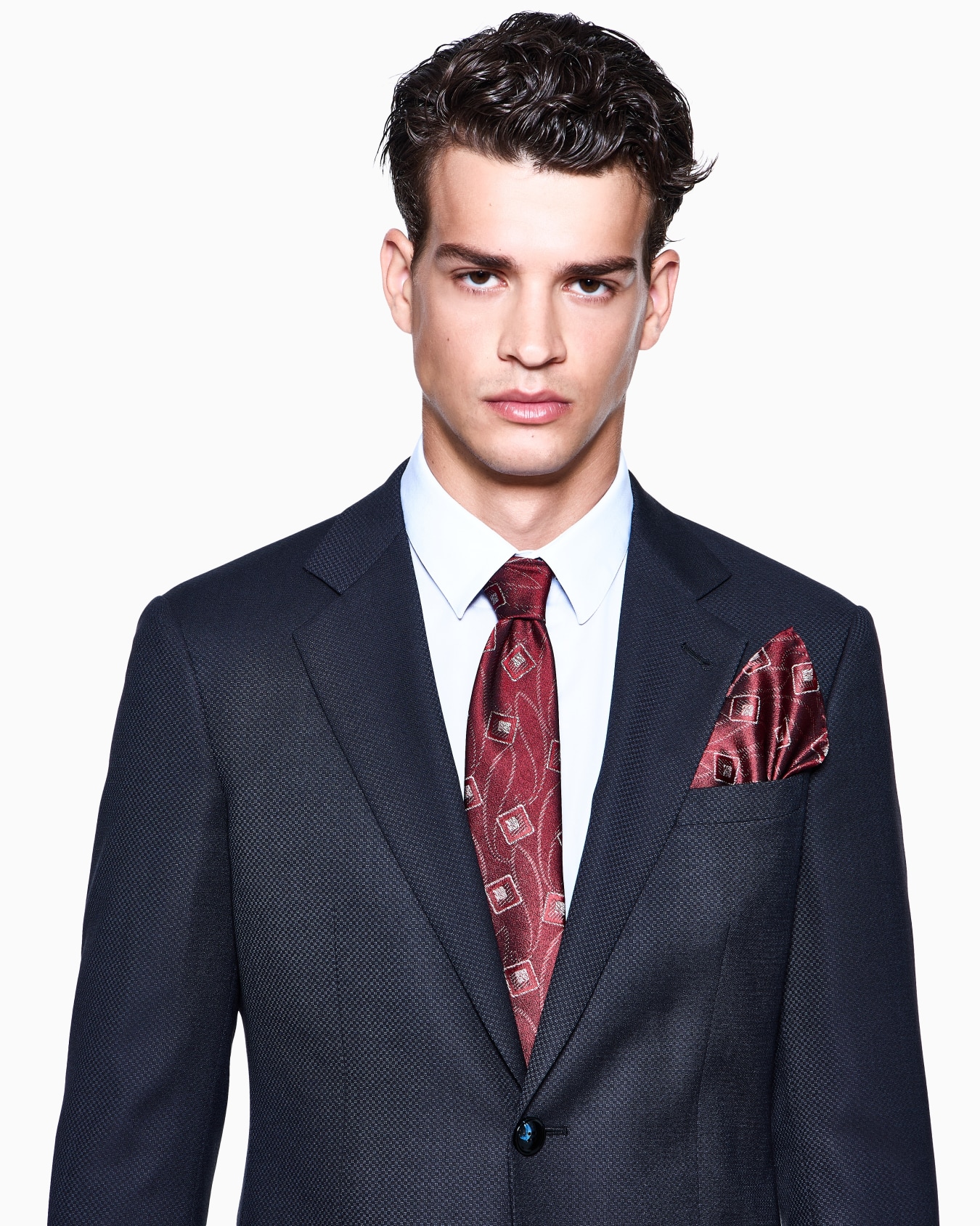 Corbata de tejido jacquard de seda  Diapositiva 2