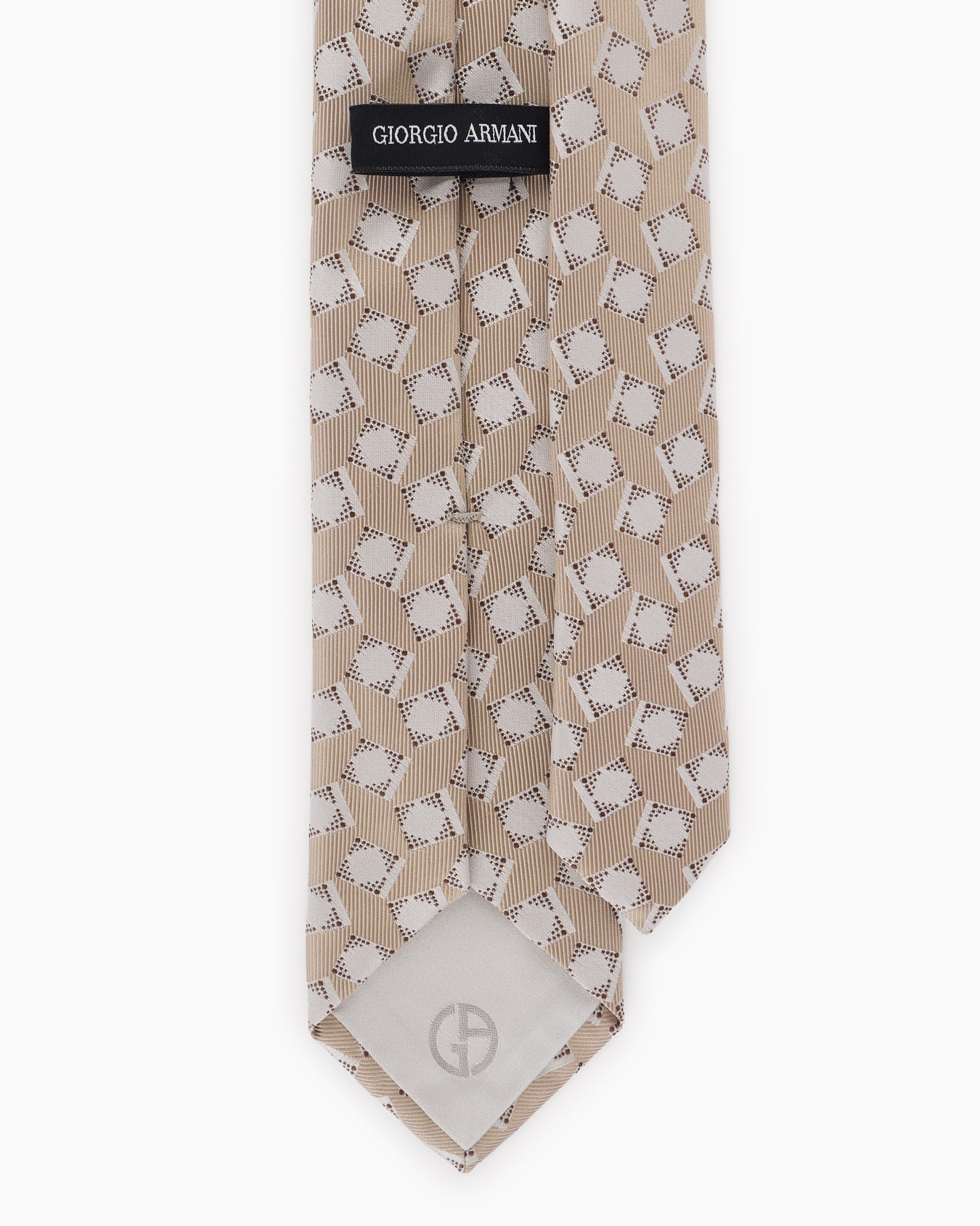 Corbata de tejido jacquard de seda Diapositiva 1