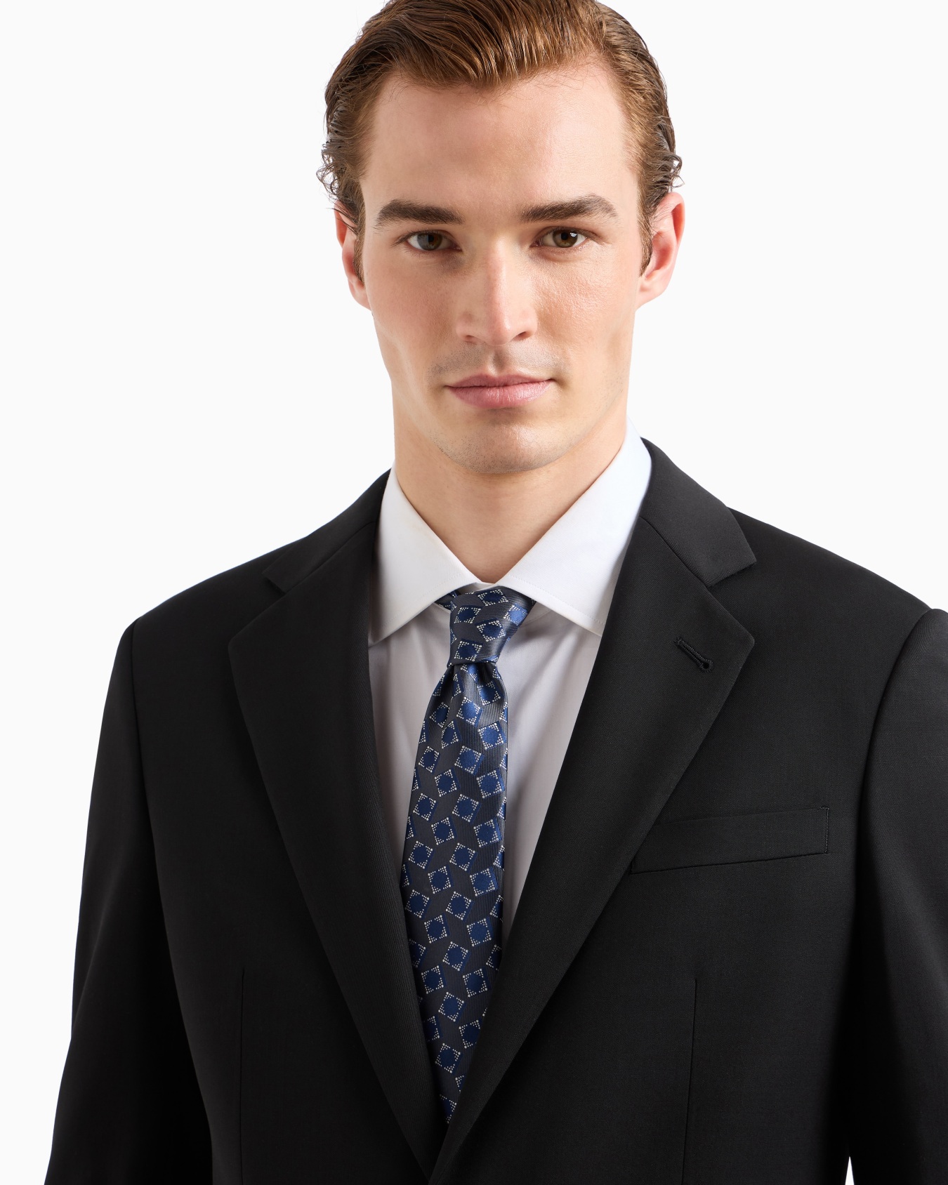 Jacquard silk tie Slide 2