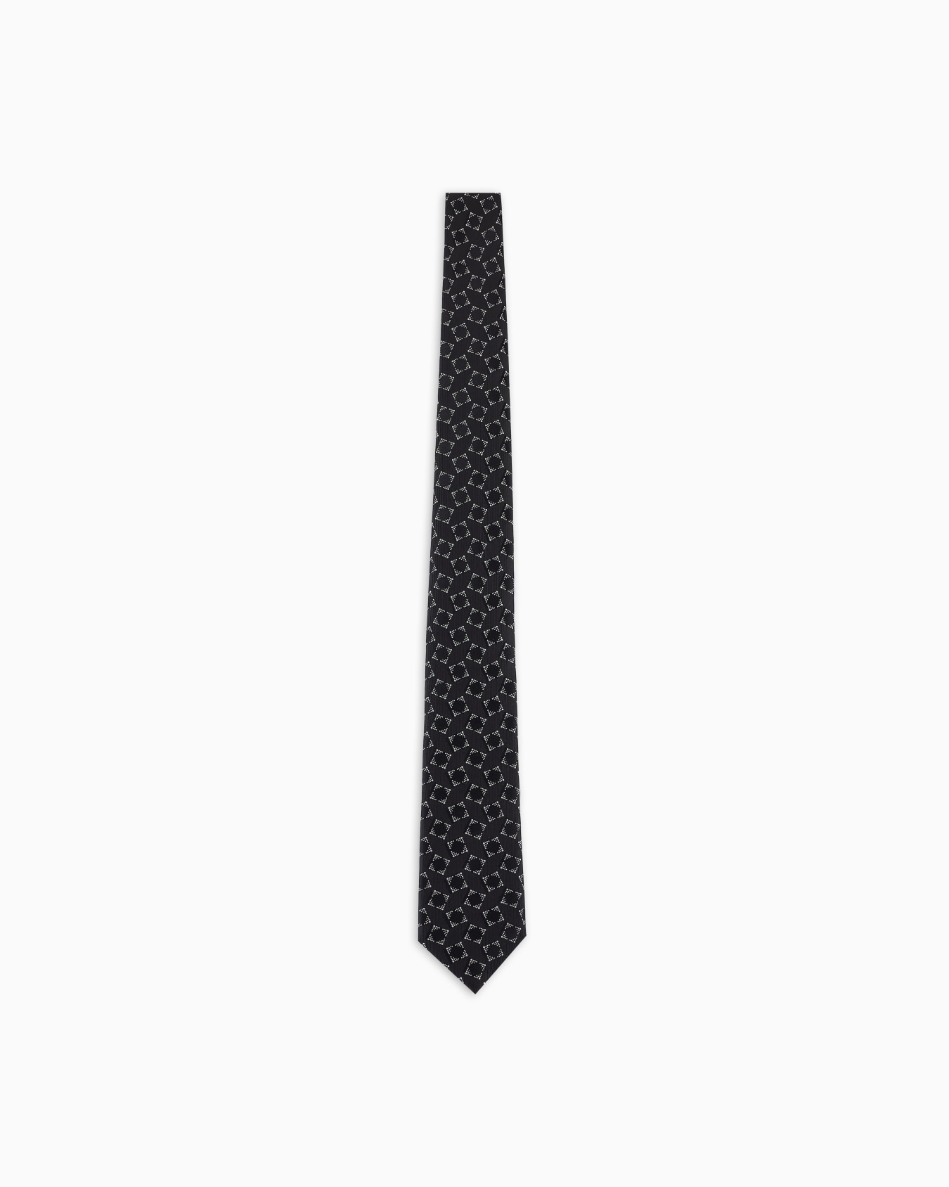 Jacquard silk tie Slide 0