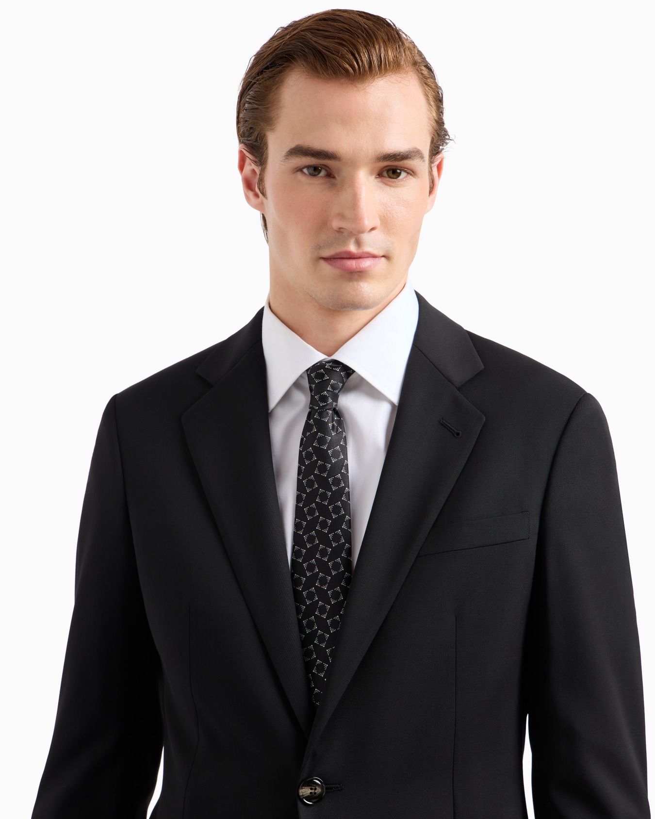 Jacquard silk tie Slide 2