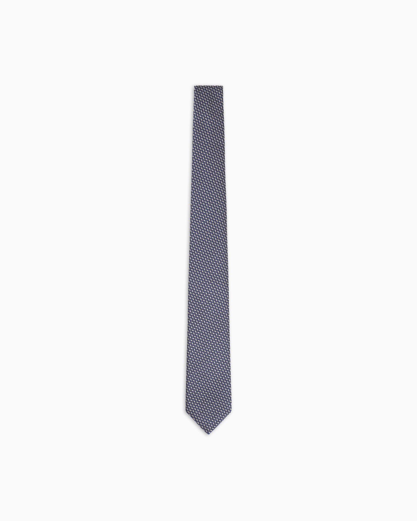 Jacquard silk tie Slide 0