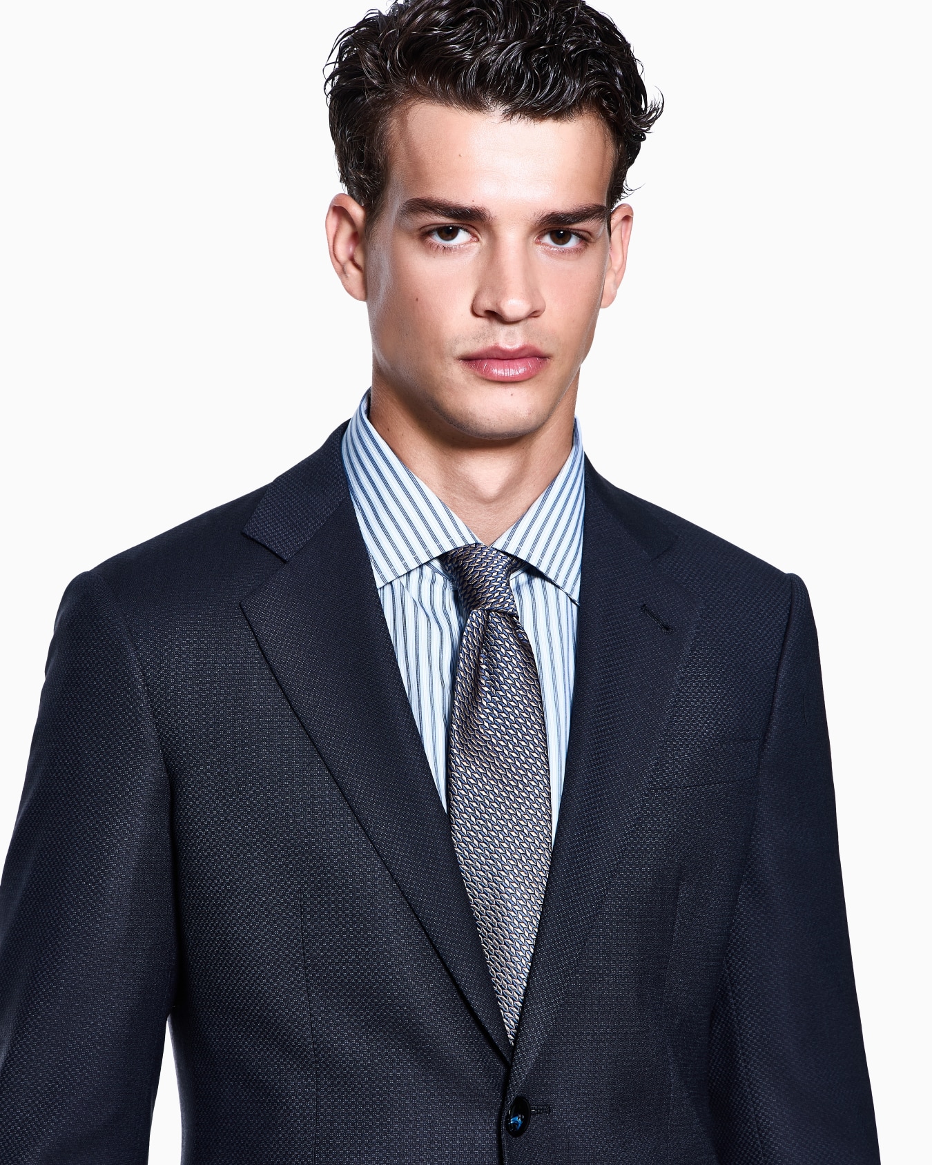 Jacquard silk tie Slide 2