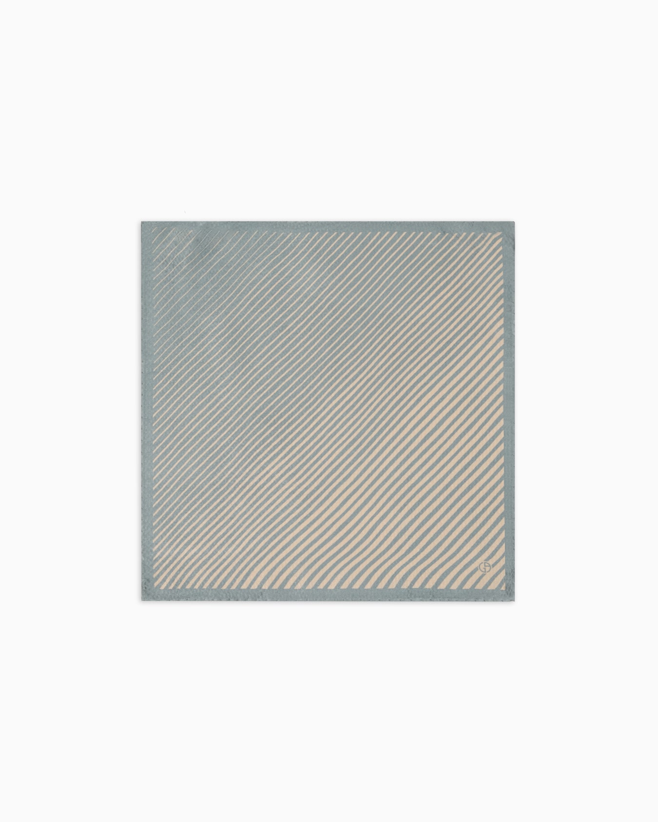 Printed silk pocket square Slide 0