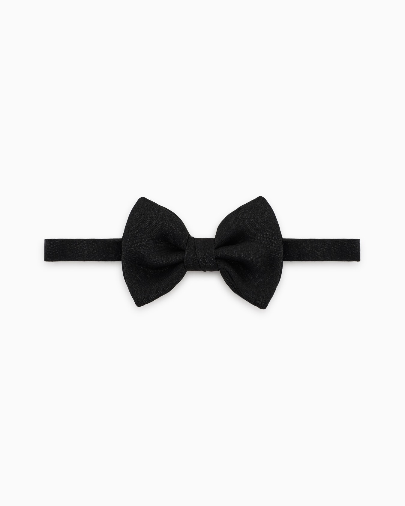 Knotted bow tie in a lurex and viscose blend Slide 0