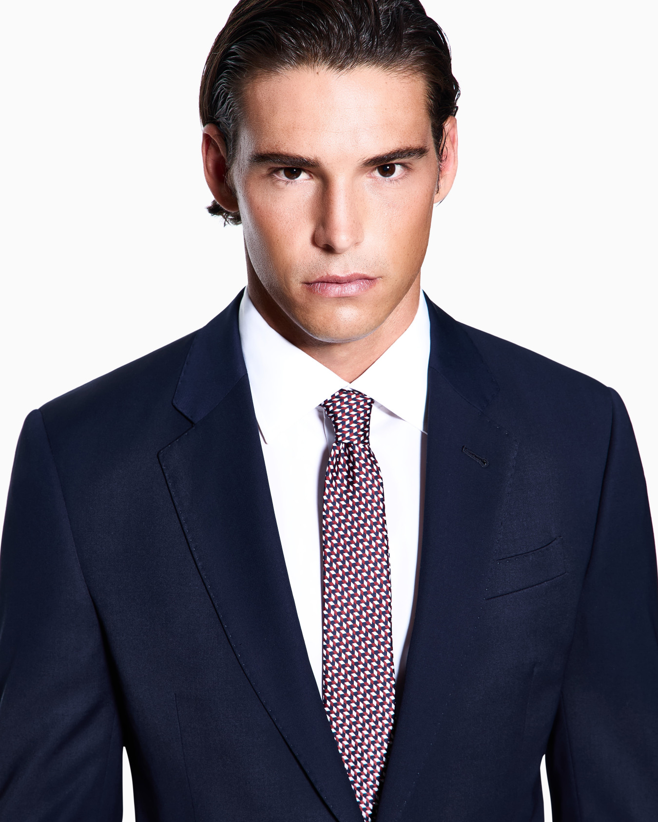 Printed silk tie Slide 2