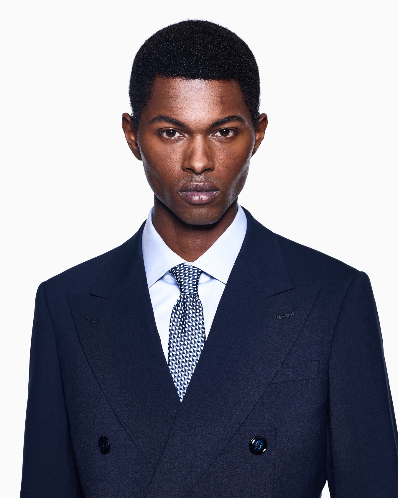 Printed silk tie Slide 2