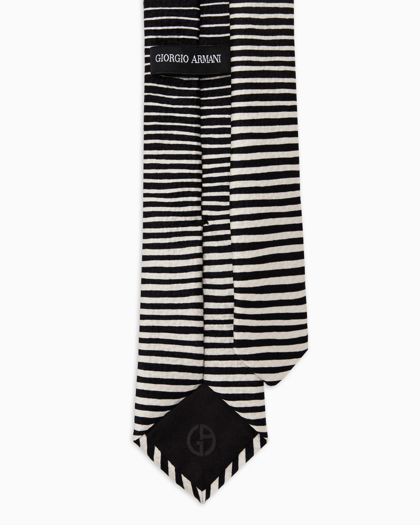 Printed silk tie Slide 1