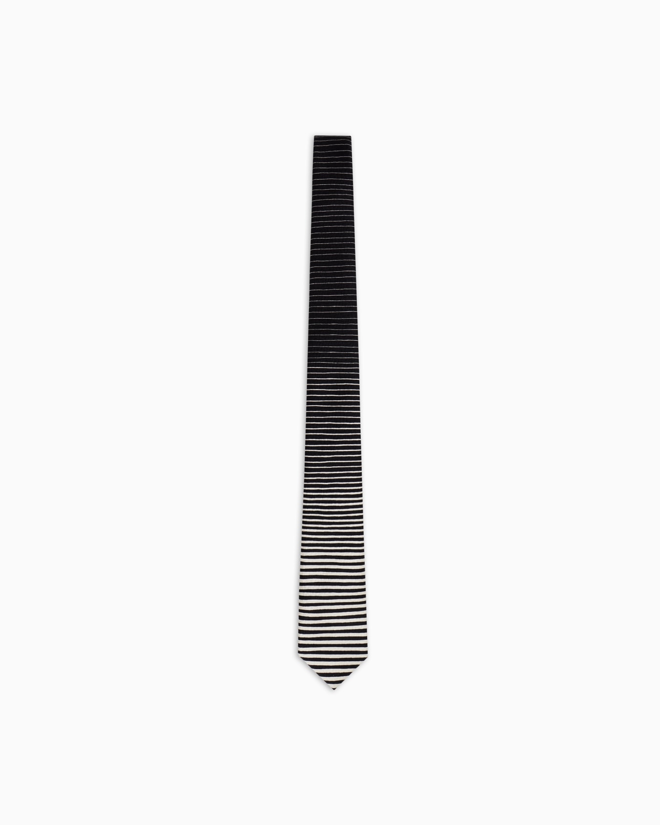 Printed silk tie Slide 0
