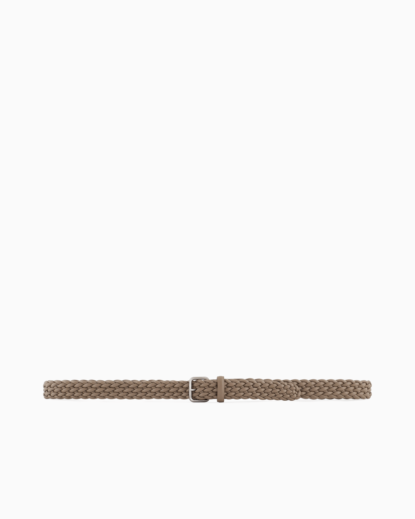 Woven leather belt Slide 2