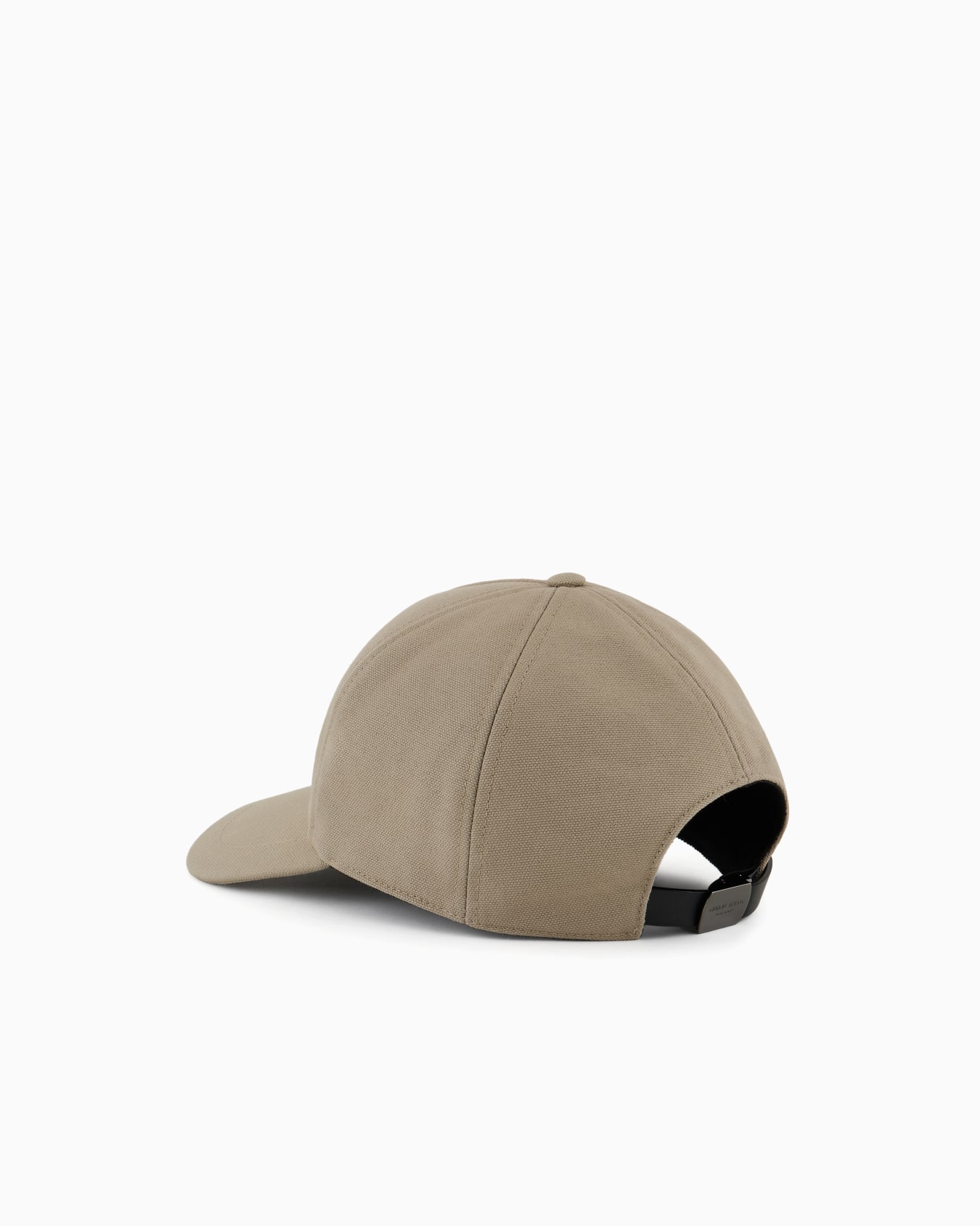 Gorra de béisbol de algodón con logotipo de piel Diapositiva 1